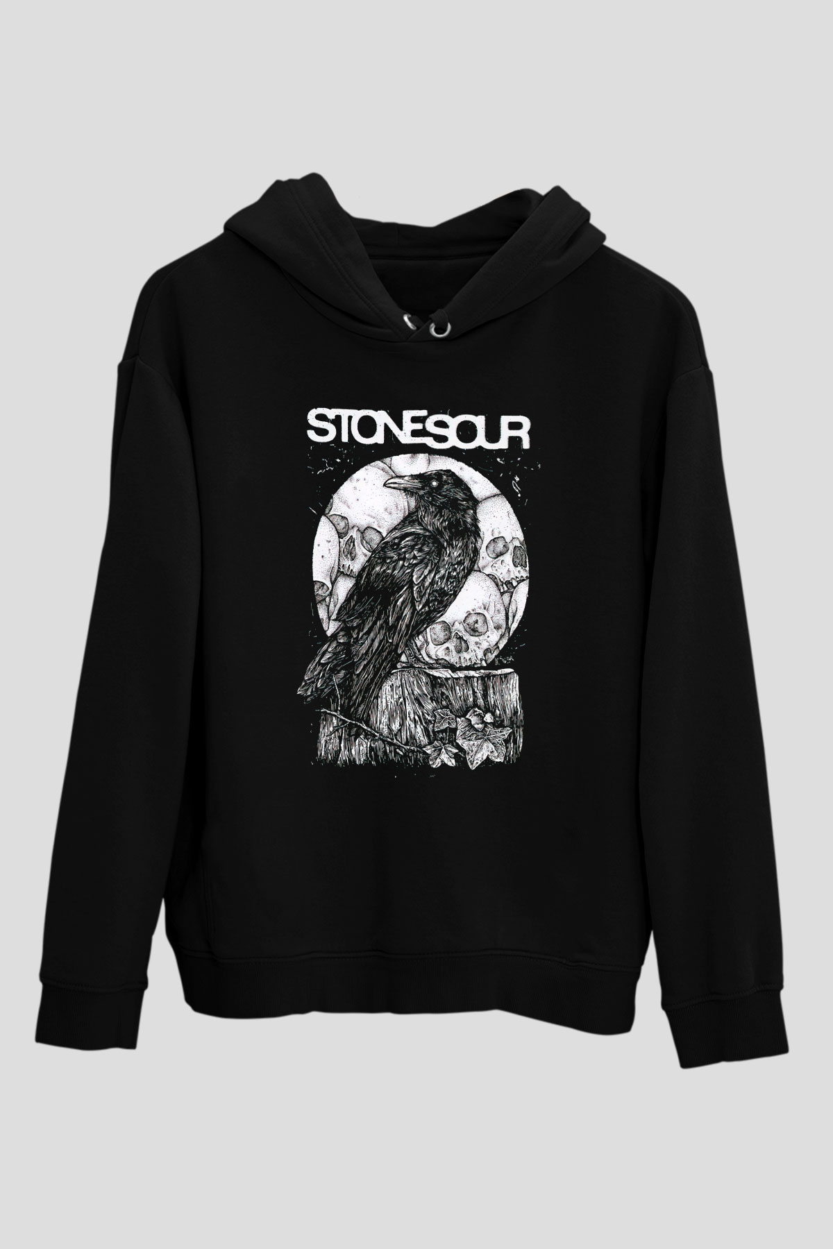 Stone Sour Siyah Unisex Hoodie