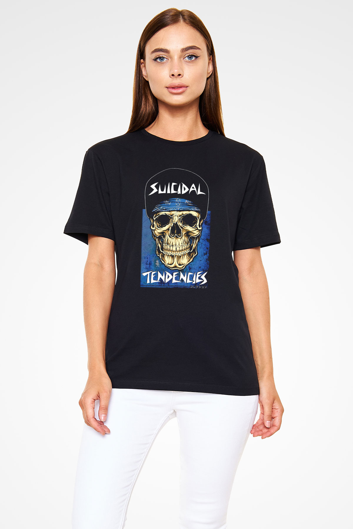 Suicidal Tendencies Siyah Unisex Tişört T-Shirt - Tişört Fabrikası