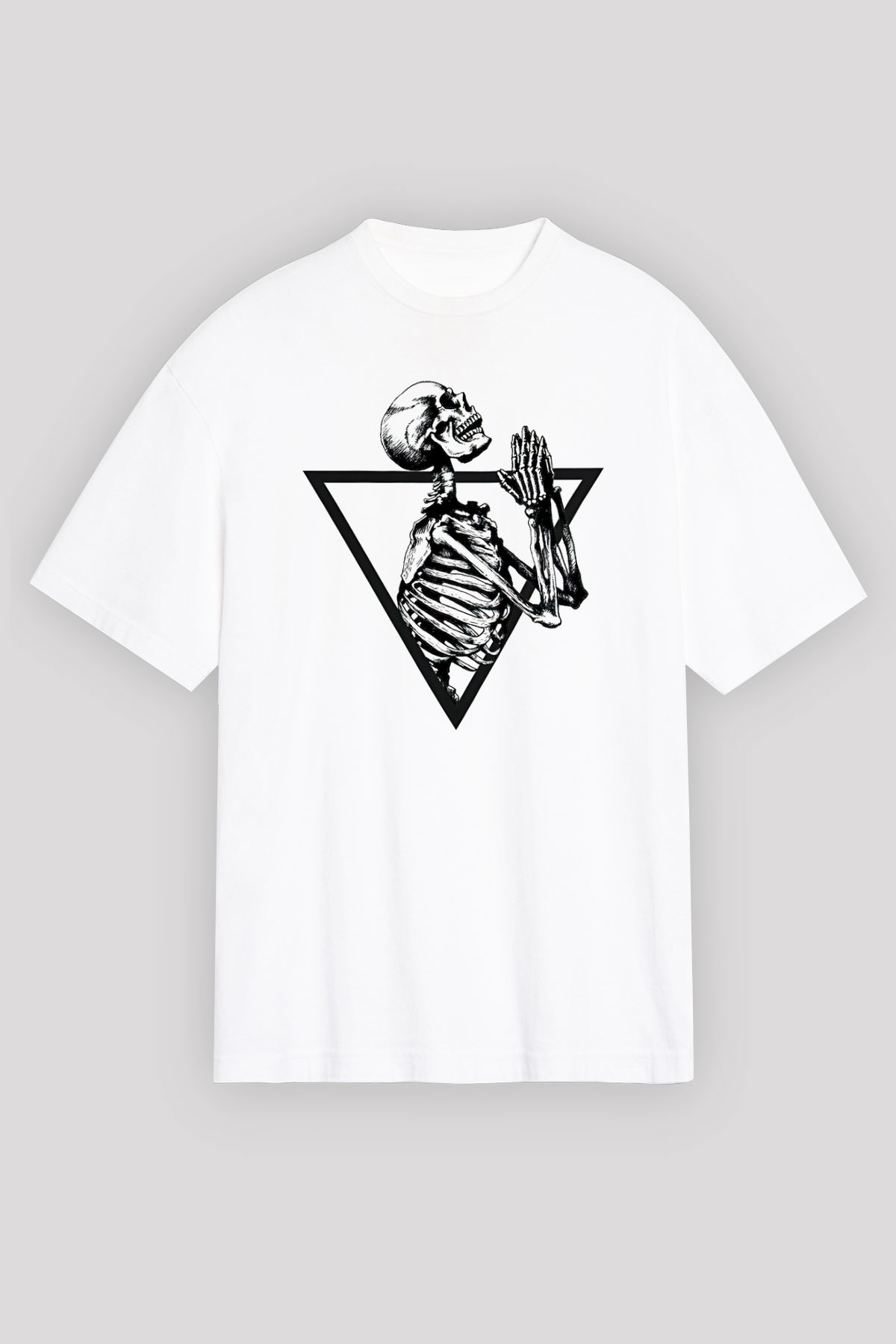 Suicideboys - $uicideboy$ Baskılı Beyaz Unisex Oversize Tişört - Tshirt