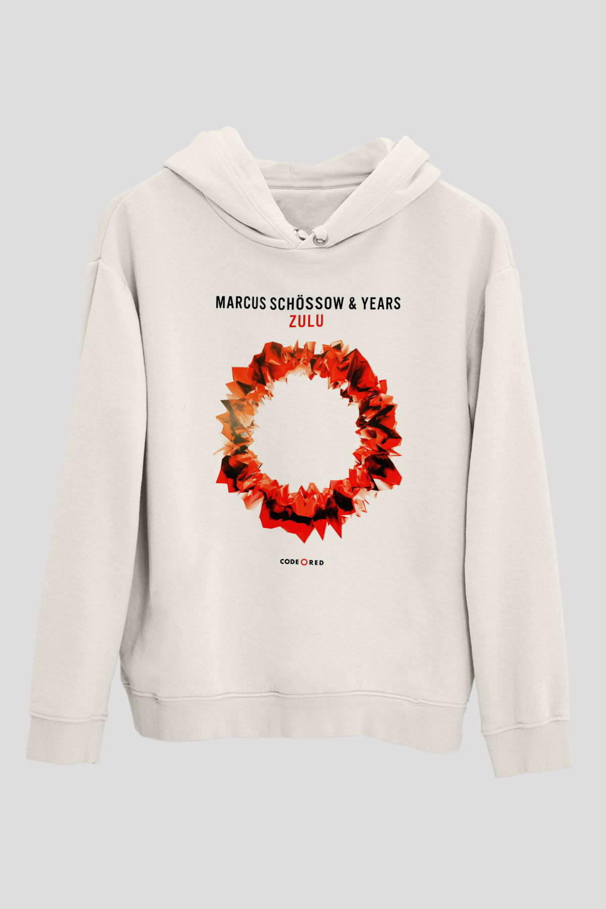 Sultan & Ned Shepard Beyaz Unisex Kapşonlu Sweatshirt