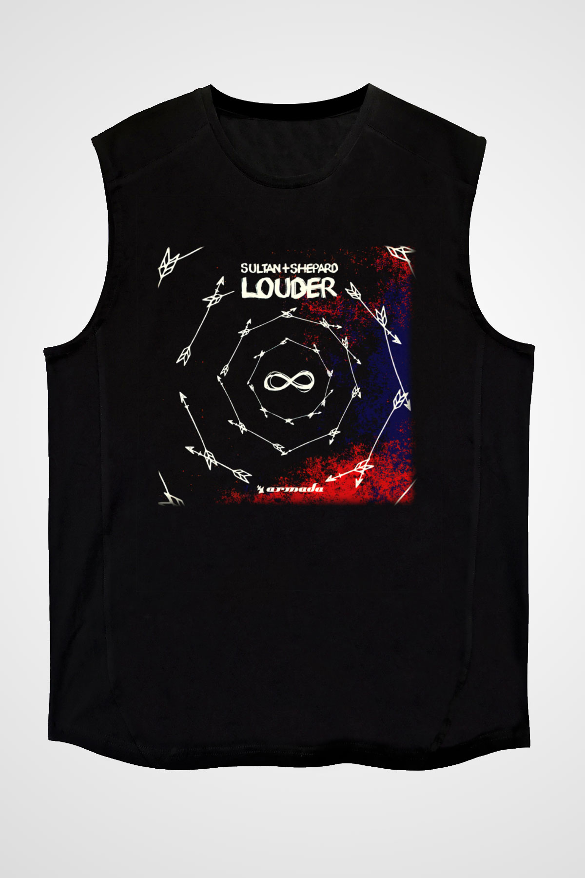 Sultan & Ned Shepard Siyah Unisex Kolsuz Tişört