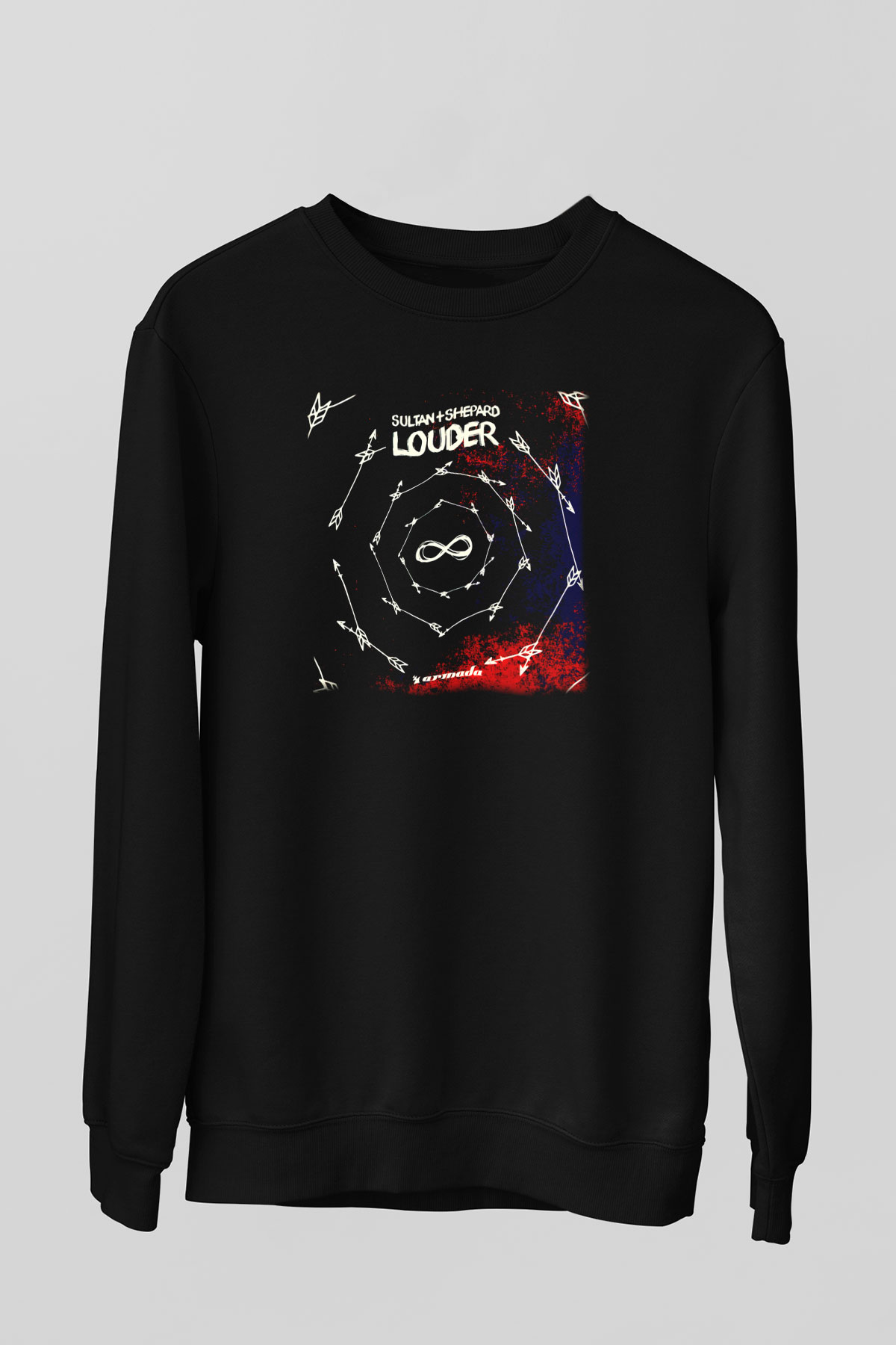 Sultan & Ned Shepard Siyah Unisex Sweatshirt