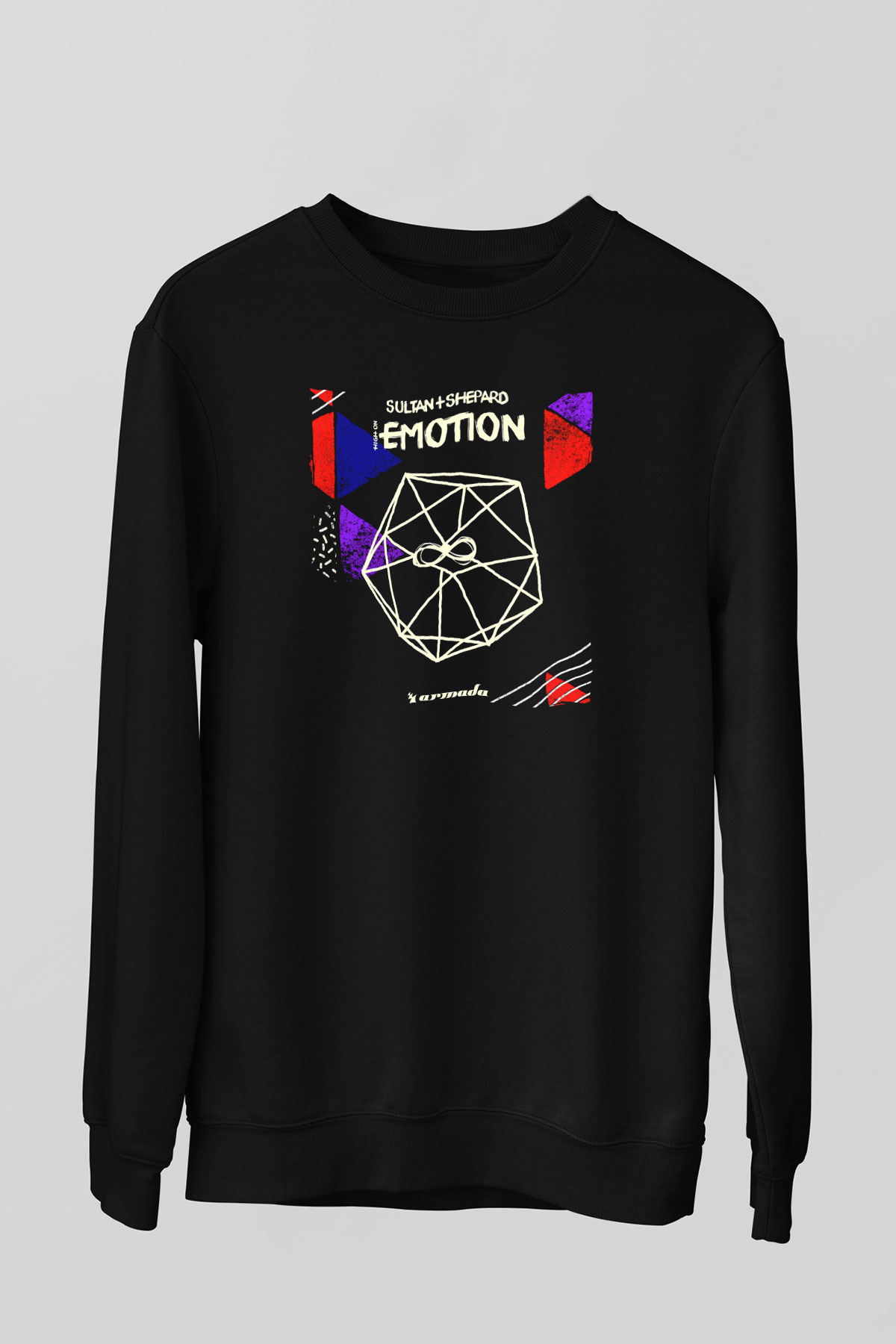 Sultan & Ned Shepard Siyah Unisex Sweatshirt