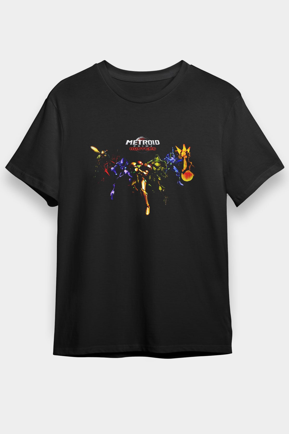 Super Metroid Cartridge Art Siyah Unisex Tişört