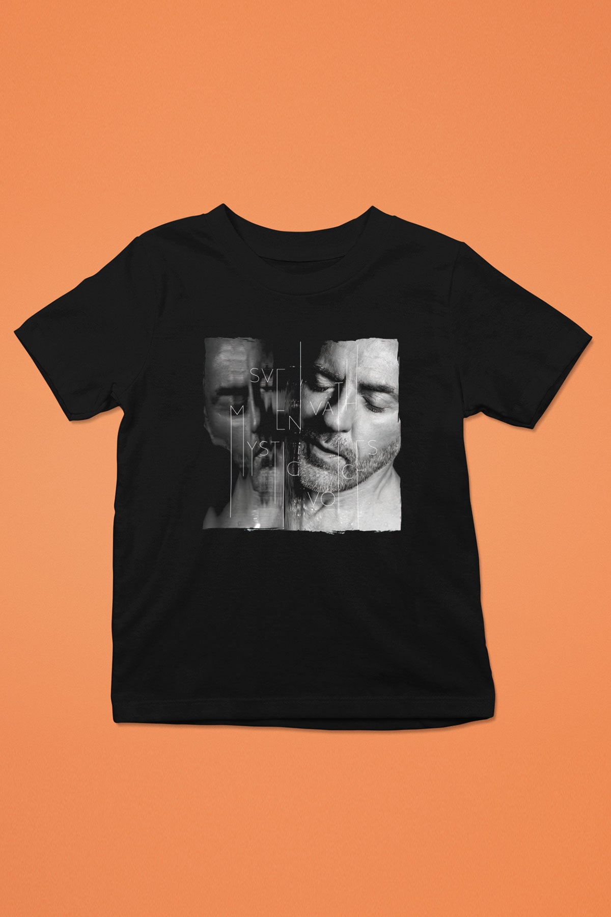 Sven Vath Siyah Unisex Çocuk Tişört