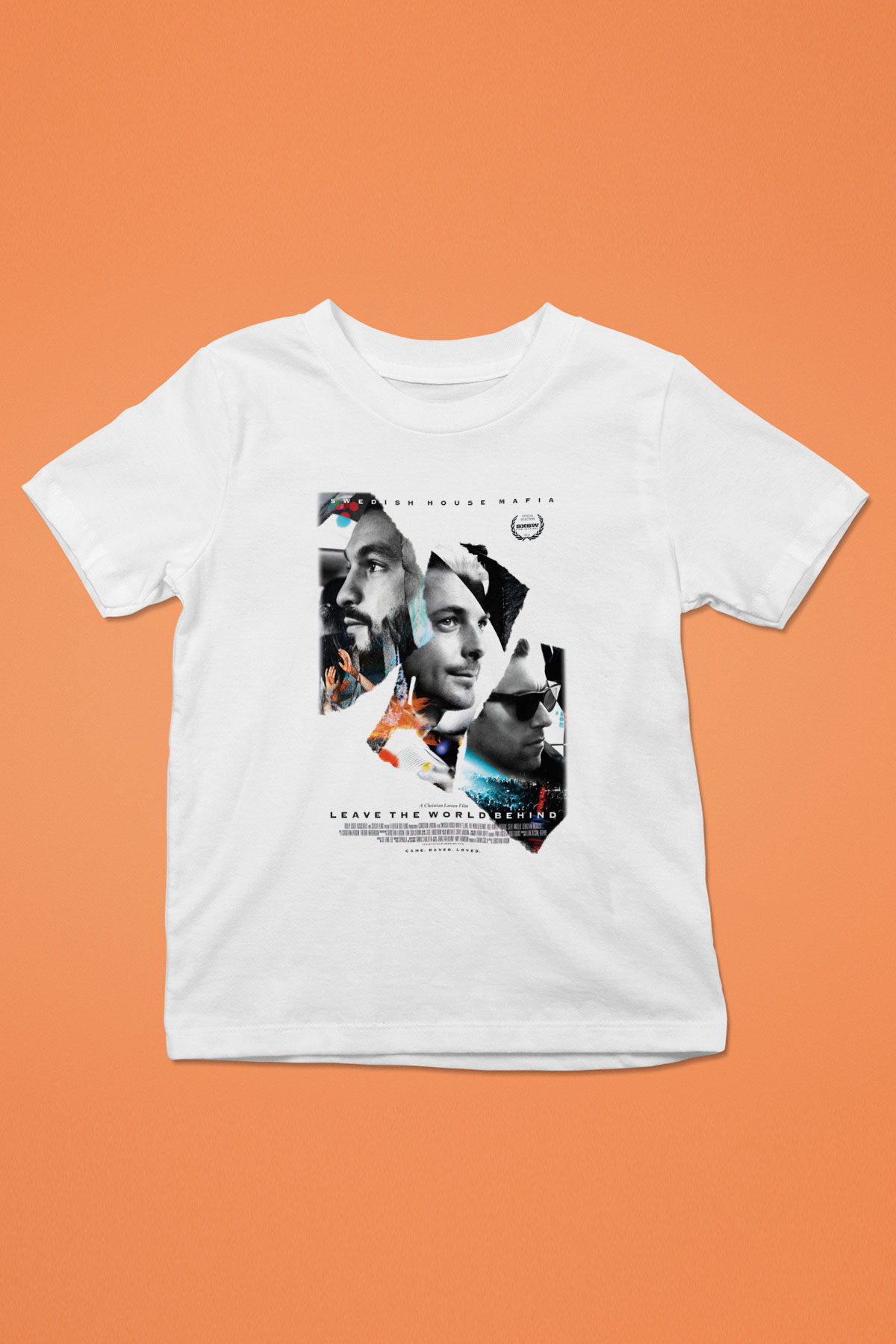 Swedish House Mafia Baskılı Beyaz Unisex Çocuk Tişört