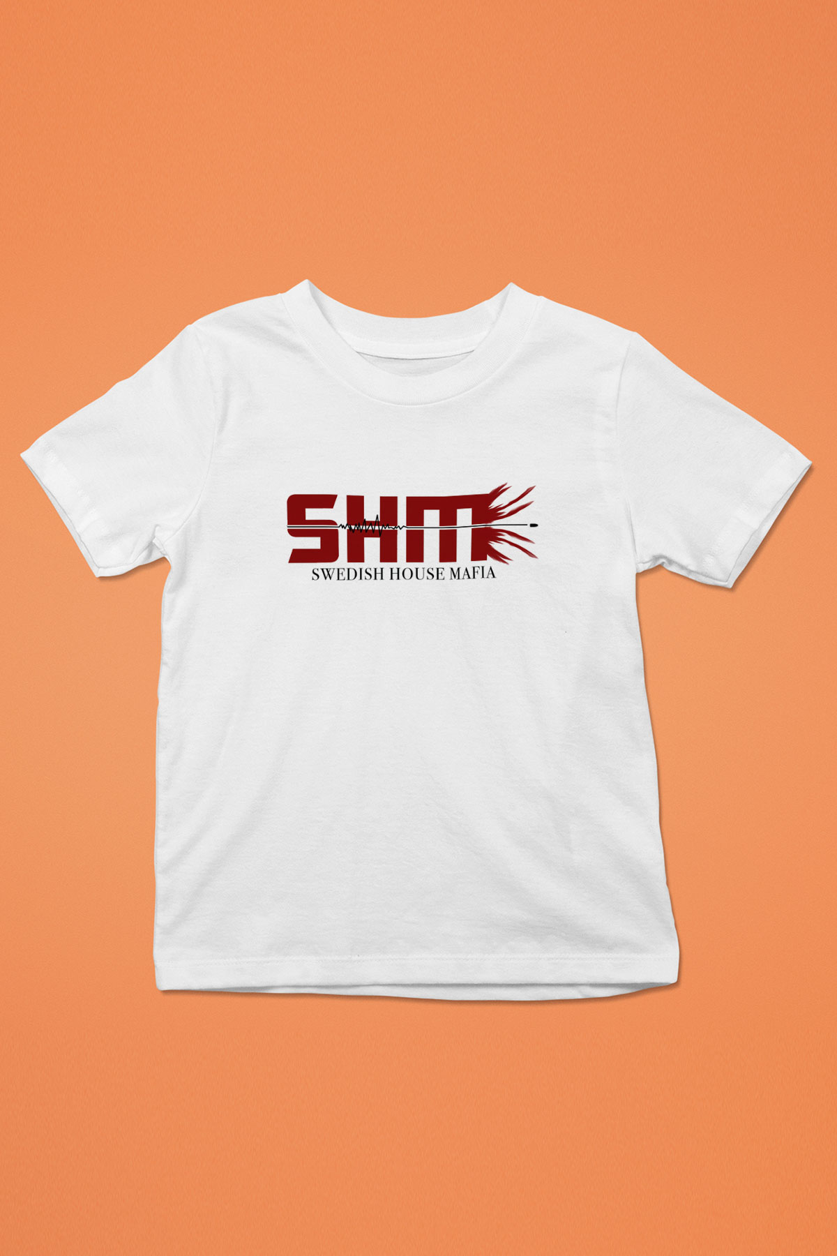 Swedish House Mafia Baskılı Beyaz Unisex Çocuk Tişört