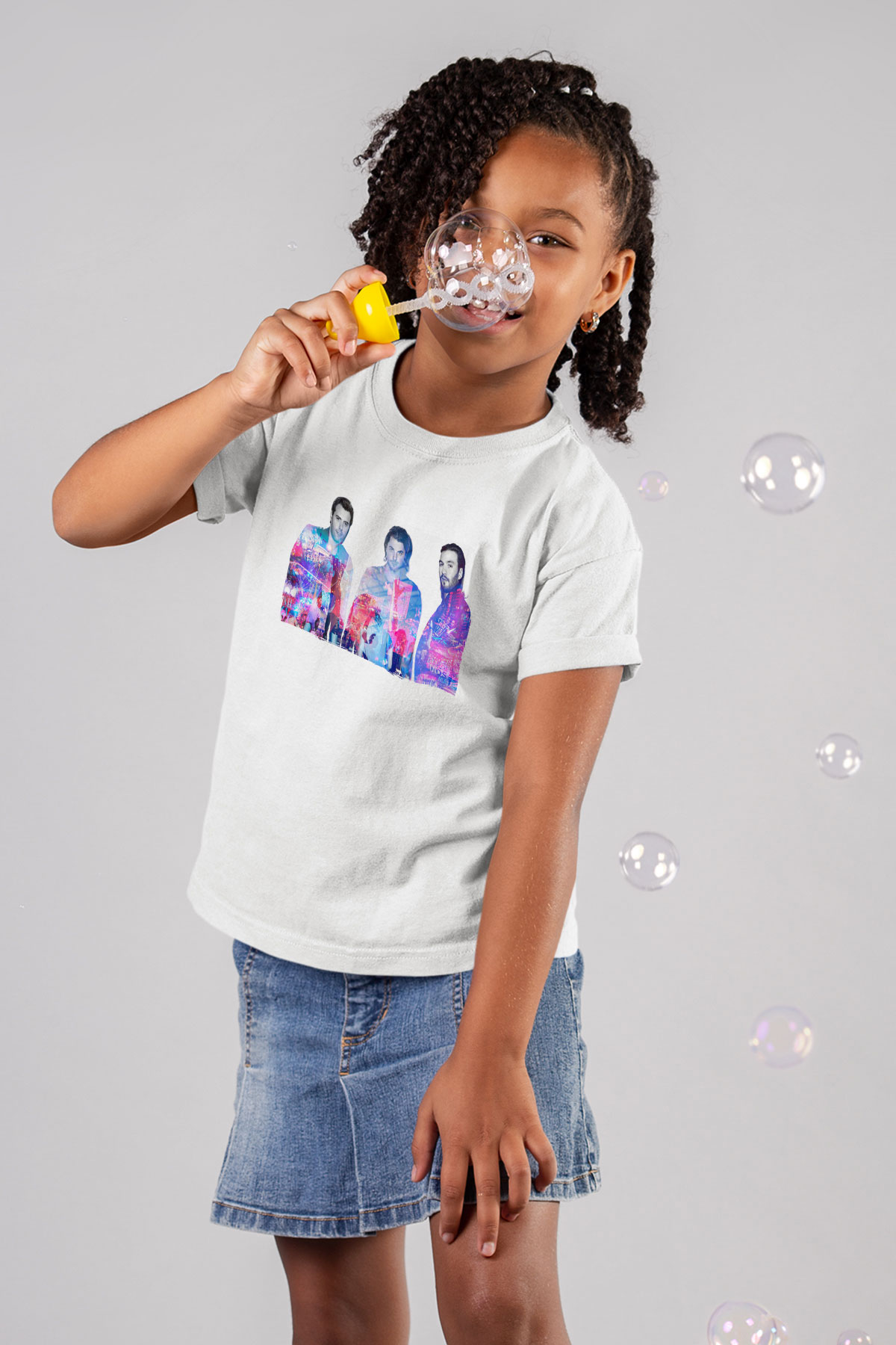 Swedish House Mafia Beyaz Unisex Çocuk Tişört
