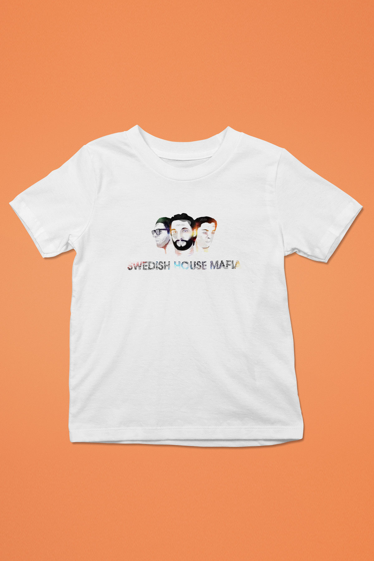 Swedish House Mafia Beyaz Unisex Çocuk Tişört