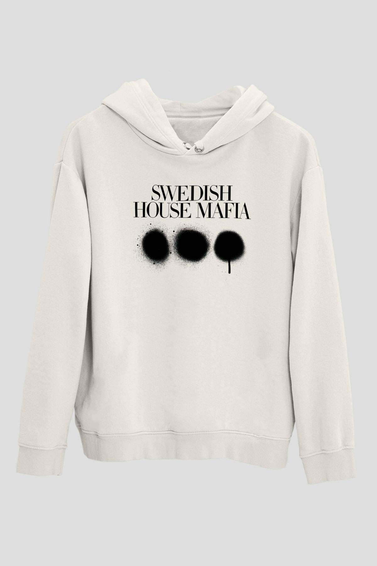 Swedish House Mafia Beyaz Unisex Kapşonlu Sweatshirt