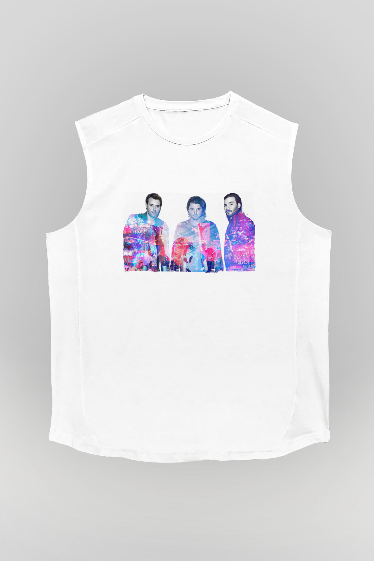Swedish House Mafia Beyaz Unisex Kolsuz Tişört