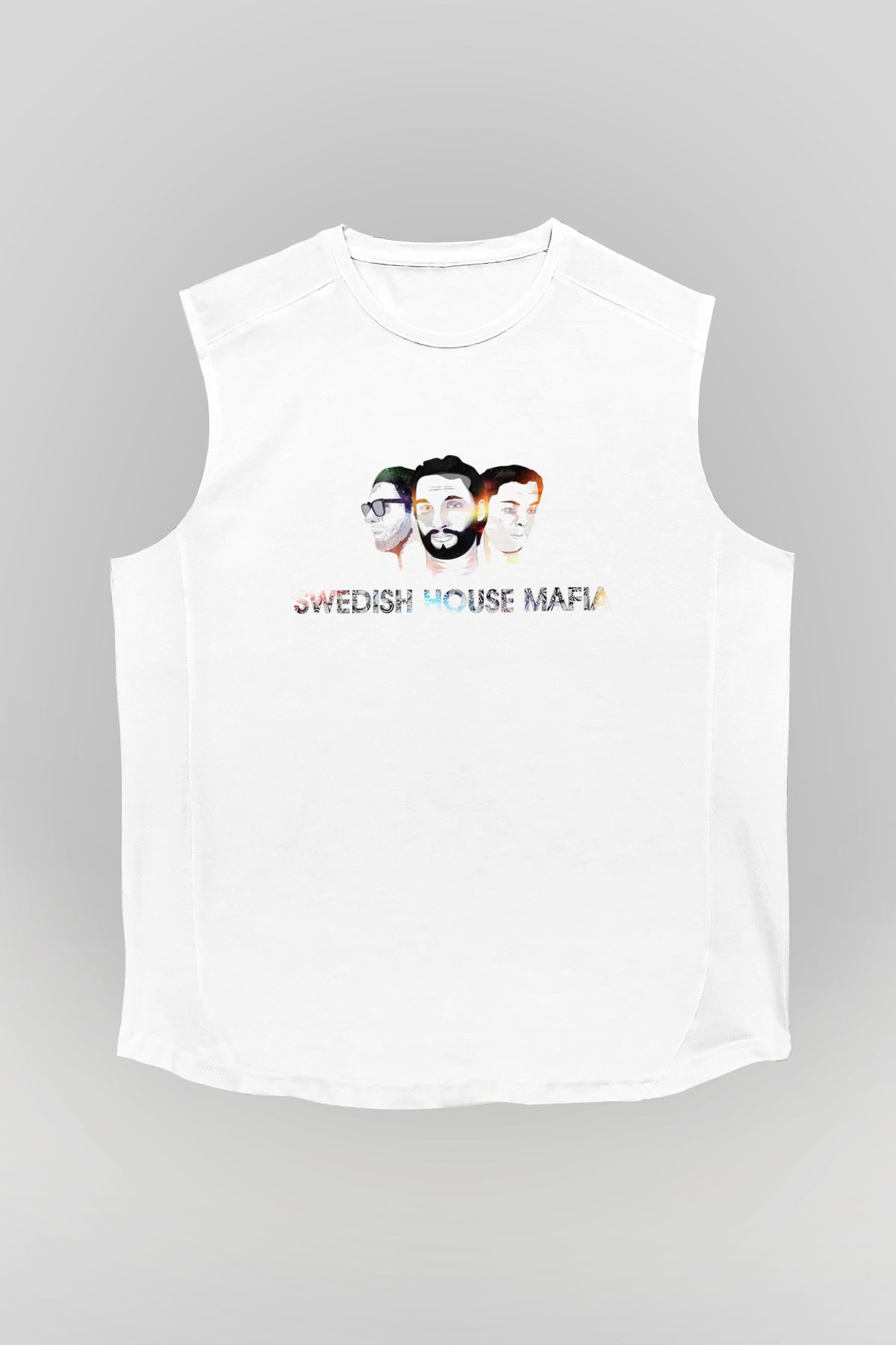 Swedish House Mafia Beyaz Unisex Kolsuz Tişört
