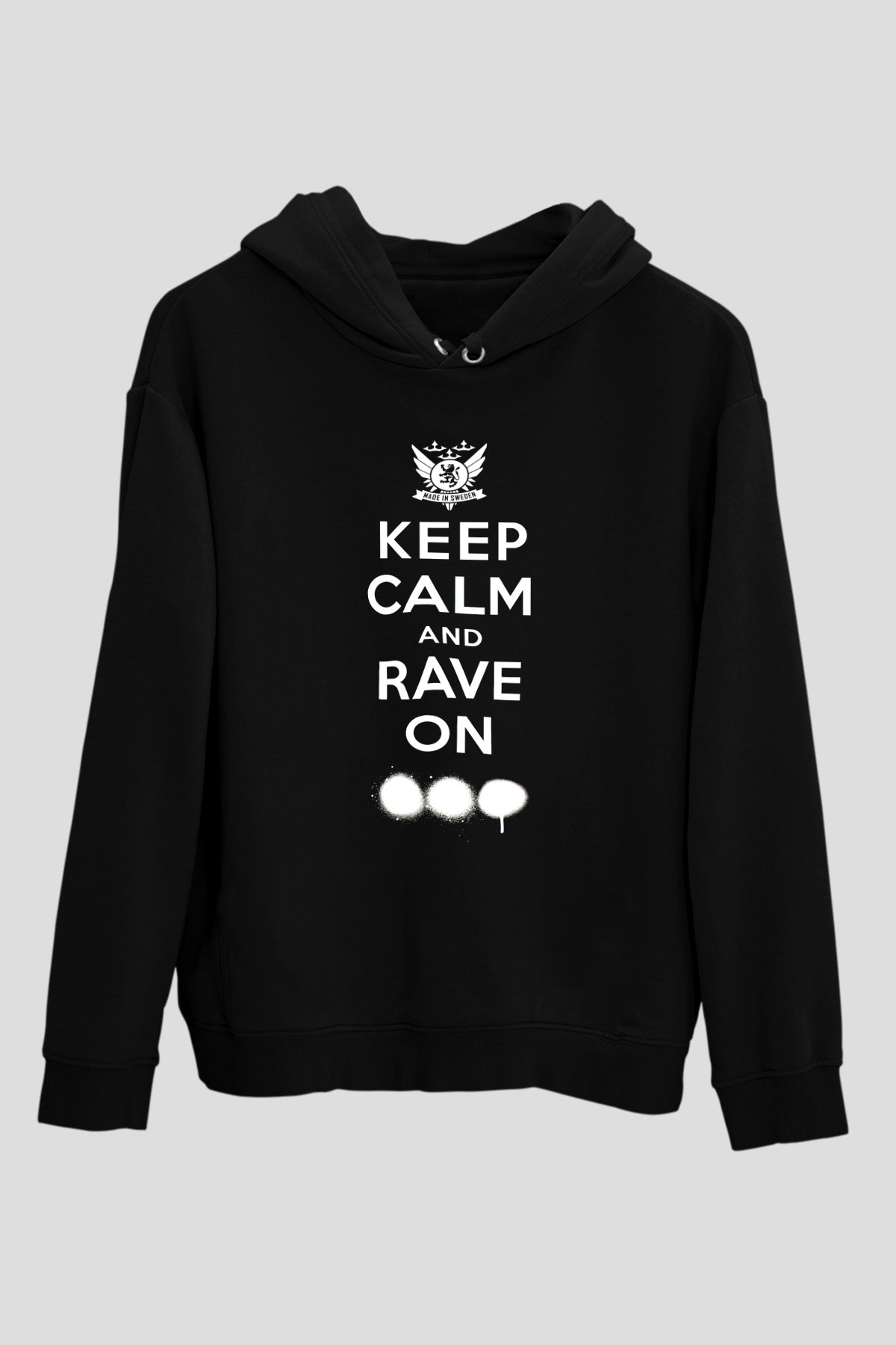 Swedish House Mafia Siyah Unisex Hoodie