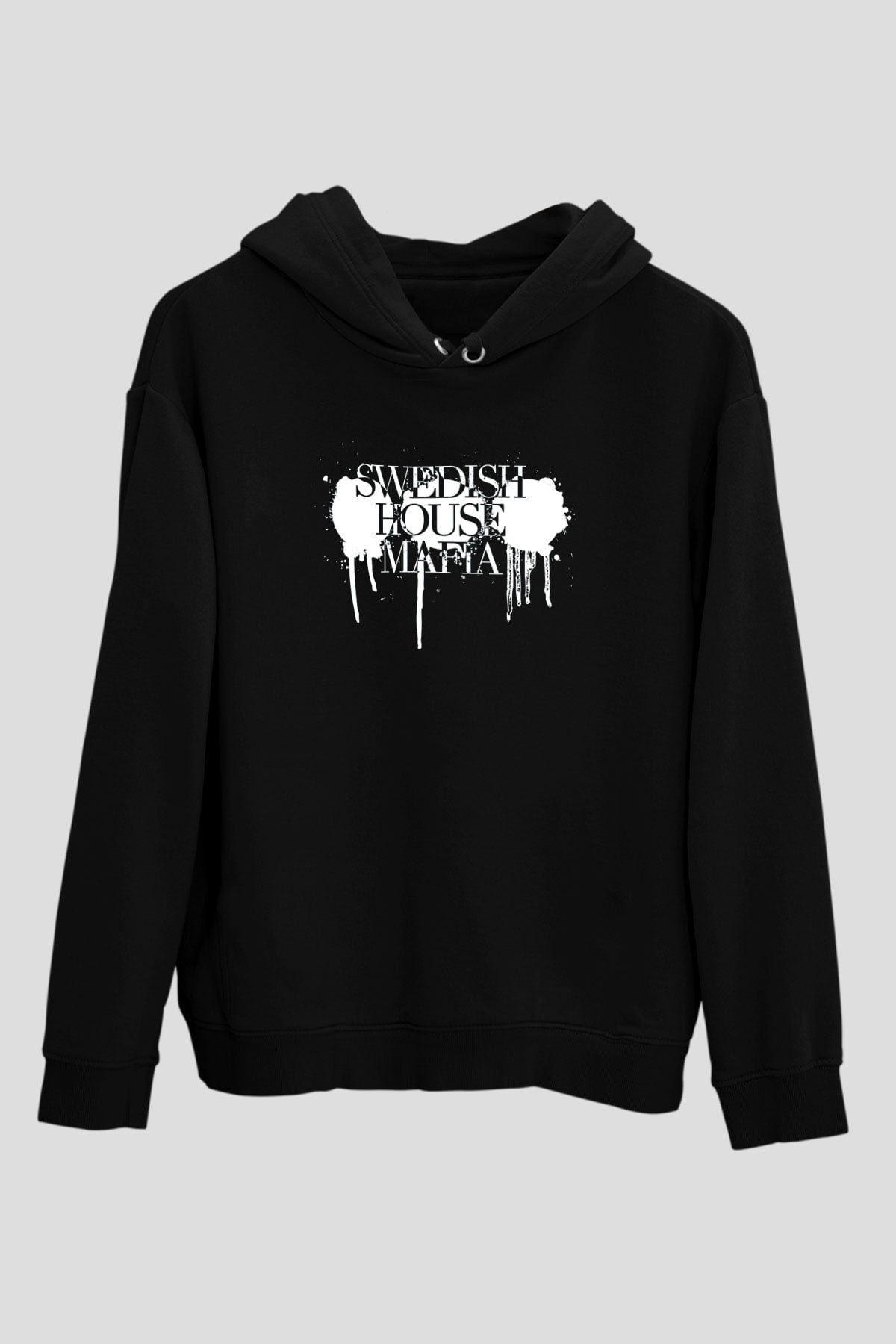 Swedish House Mafia Siyah Unisex Kapüşonlu Sweatshirt