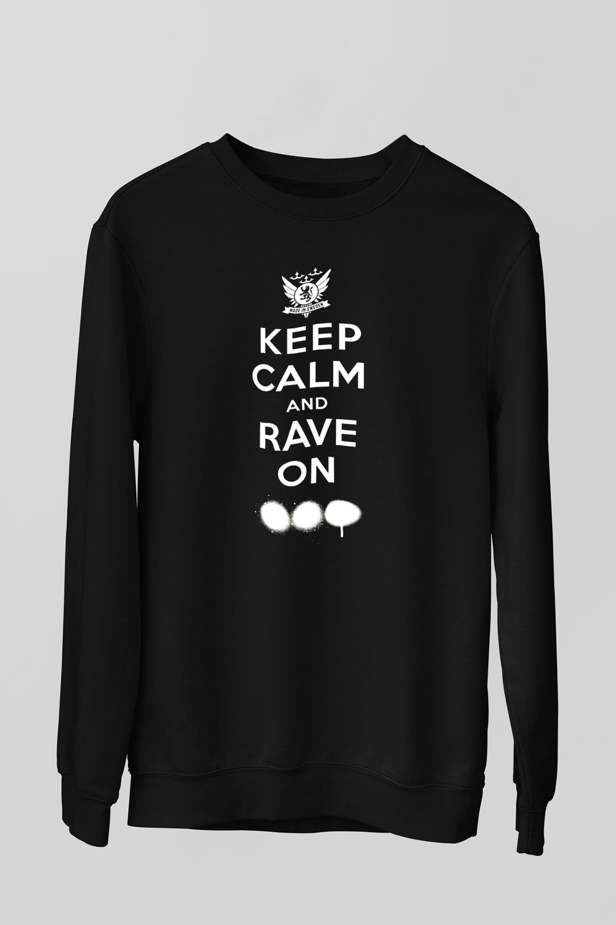 Swedish House Mafia Siyah Unisex Sweatshirt