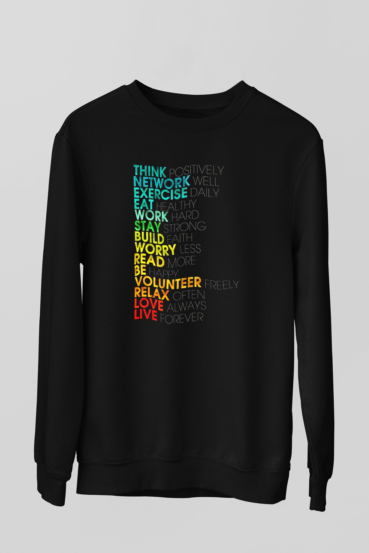 Swedish House Mafia Siyah Unisex Sweatshirt
