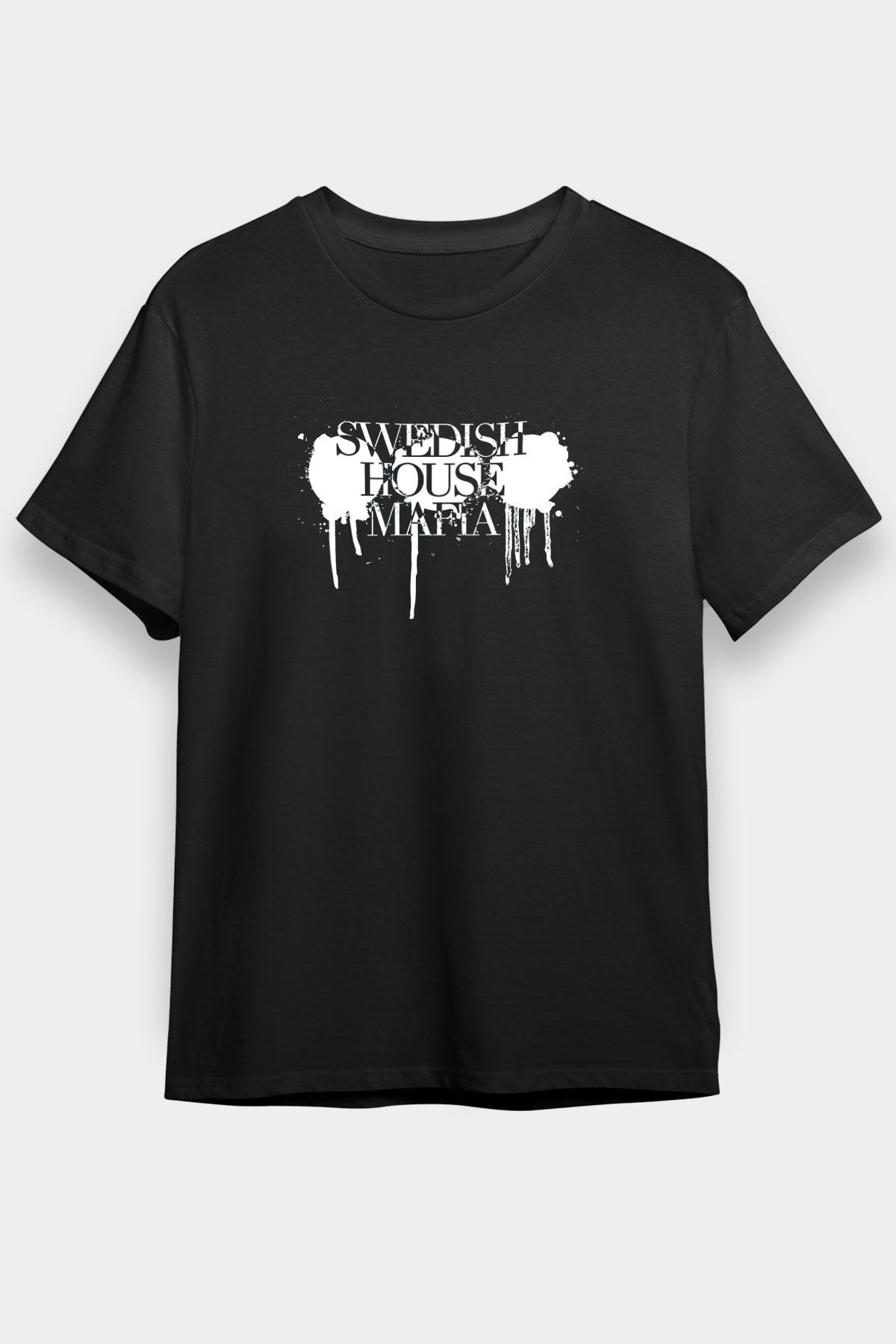 Swedish House Mafia Siyah Unisex Tişört T-Shirt - TişörtFabrikası