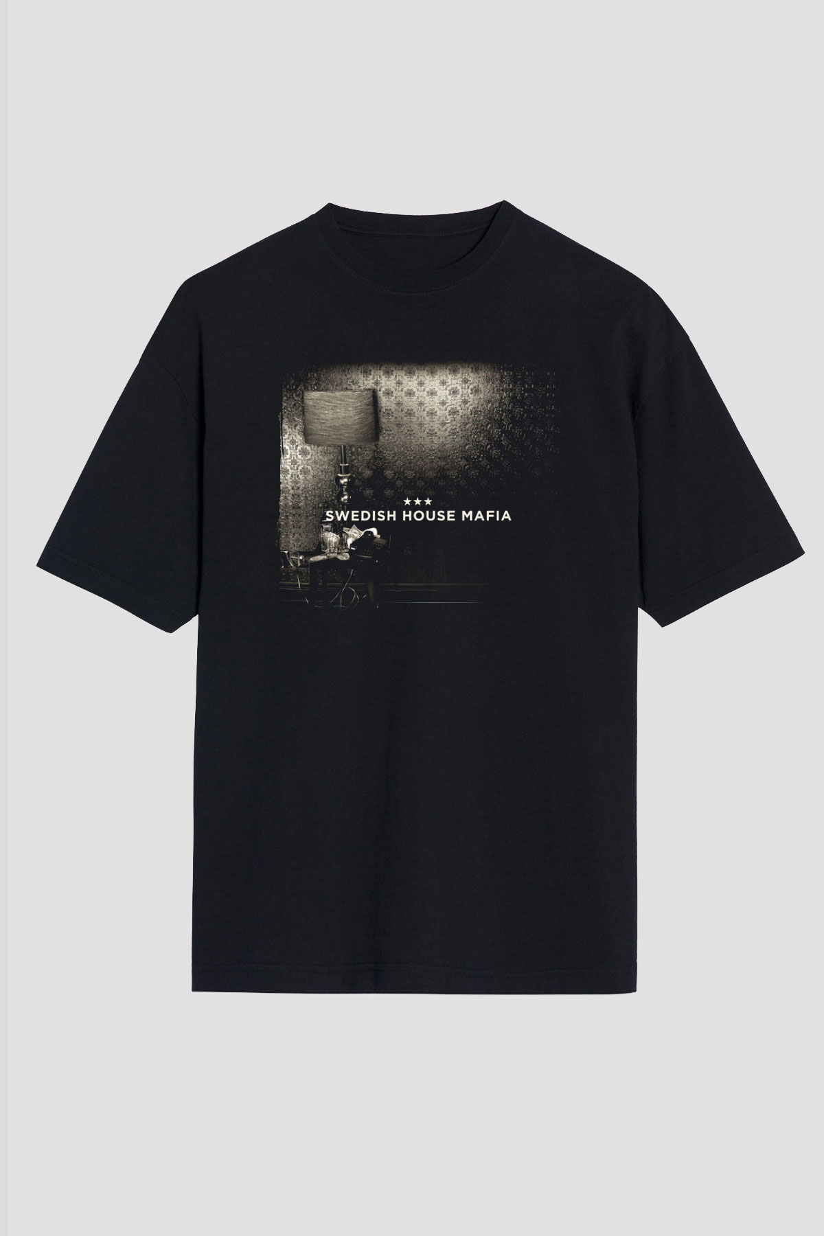 Swedish House Mafia Siyah Oversize Tişört Oversize T-shirt - TişörtFabrikası