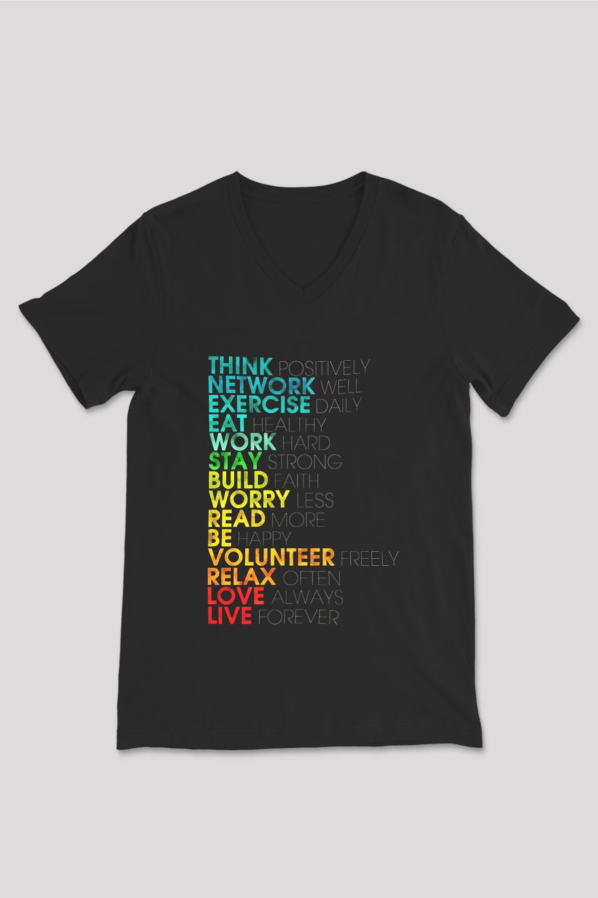 Swedish House Mafia Siyah Unisex V Yaka Tişört T-Shirt