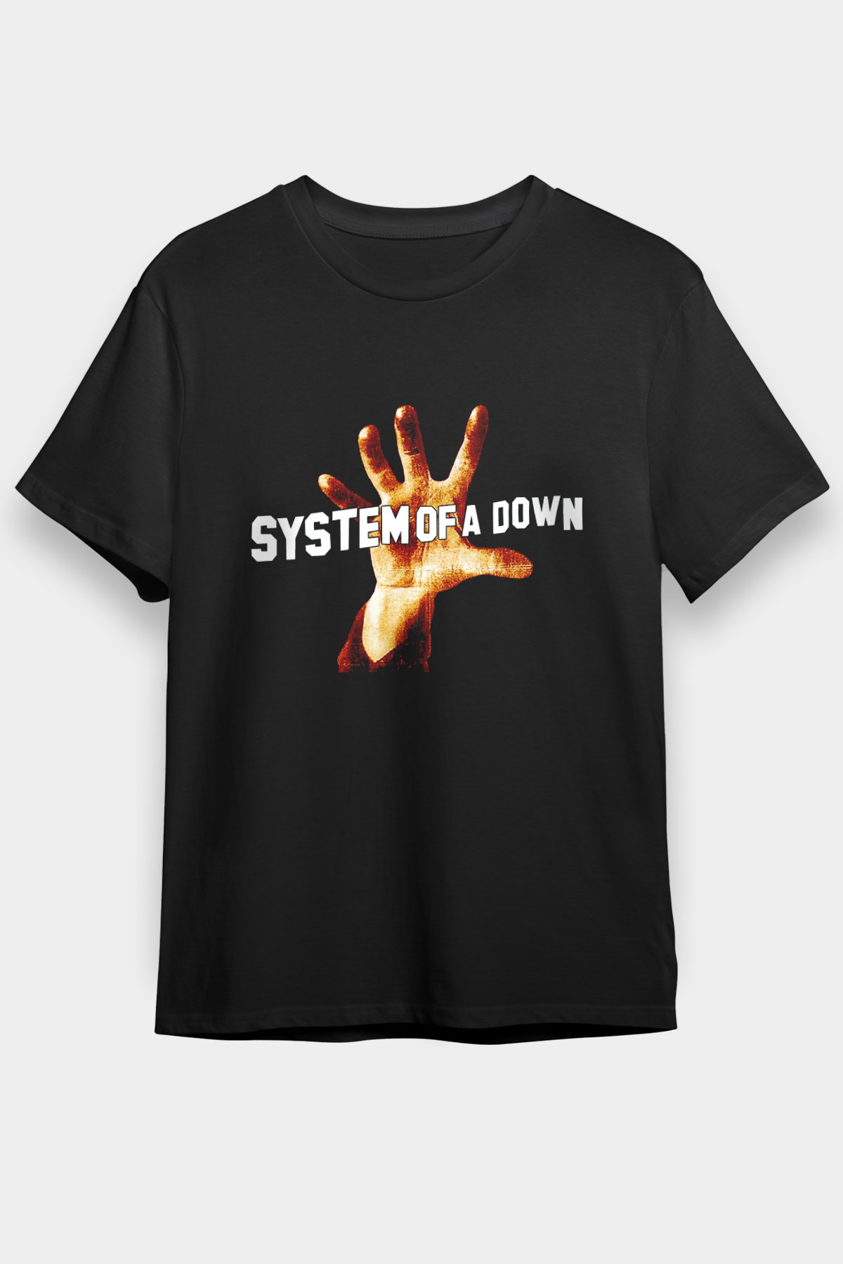 System of a Down Siyah Unisex Tişört T-Shirt - TişörtFabrikası