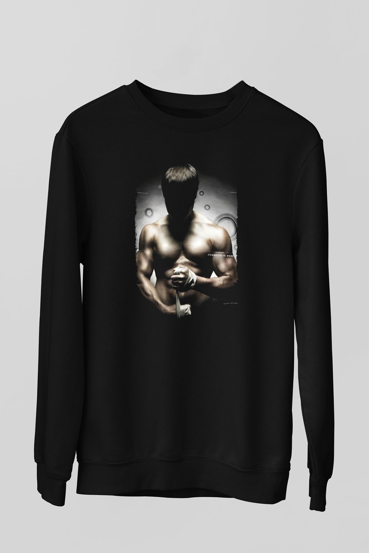 Taekwondo Siyah Unisex Sweatshirt