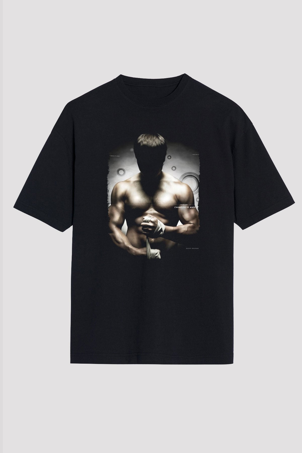 Taekwondo Siyah Oversize Tişört Oversize T-shirt - TişörtFabrikası