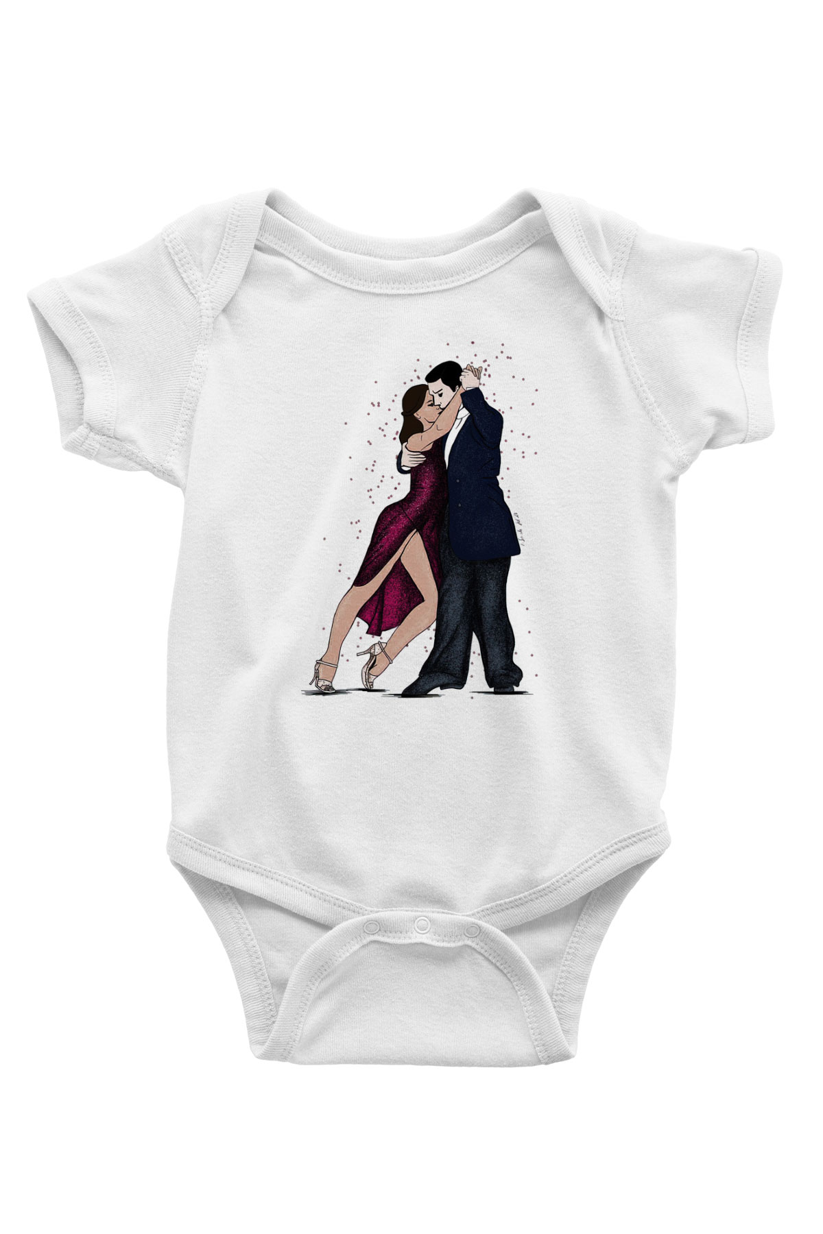 Tango Beyaz Bebek Body - Zıbın