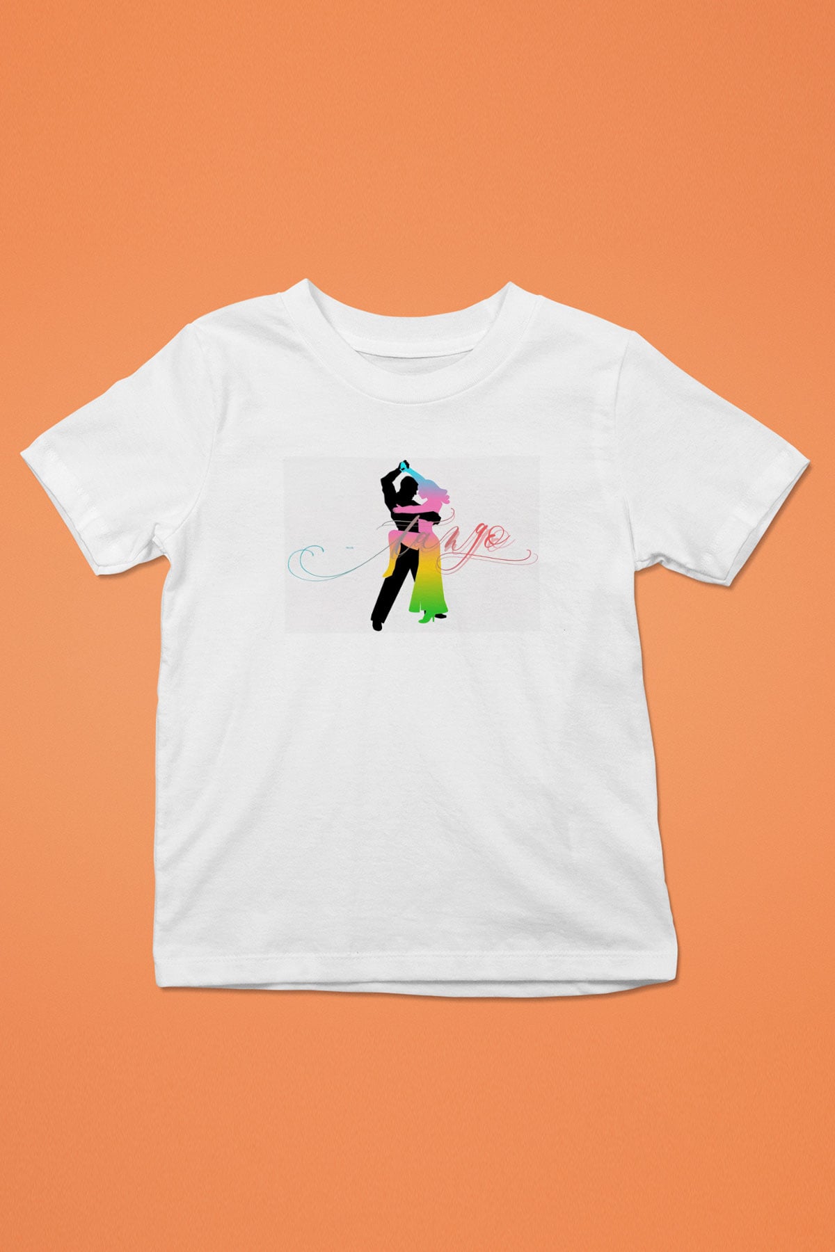 Tango Beyaz Unisex Çocuk Tişört