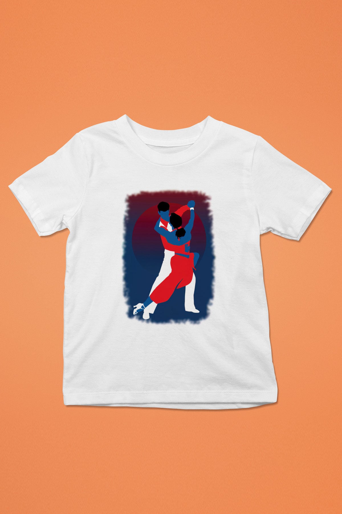 Tango Beyaz Unisex Çocuk Tişört