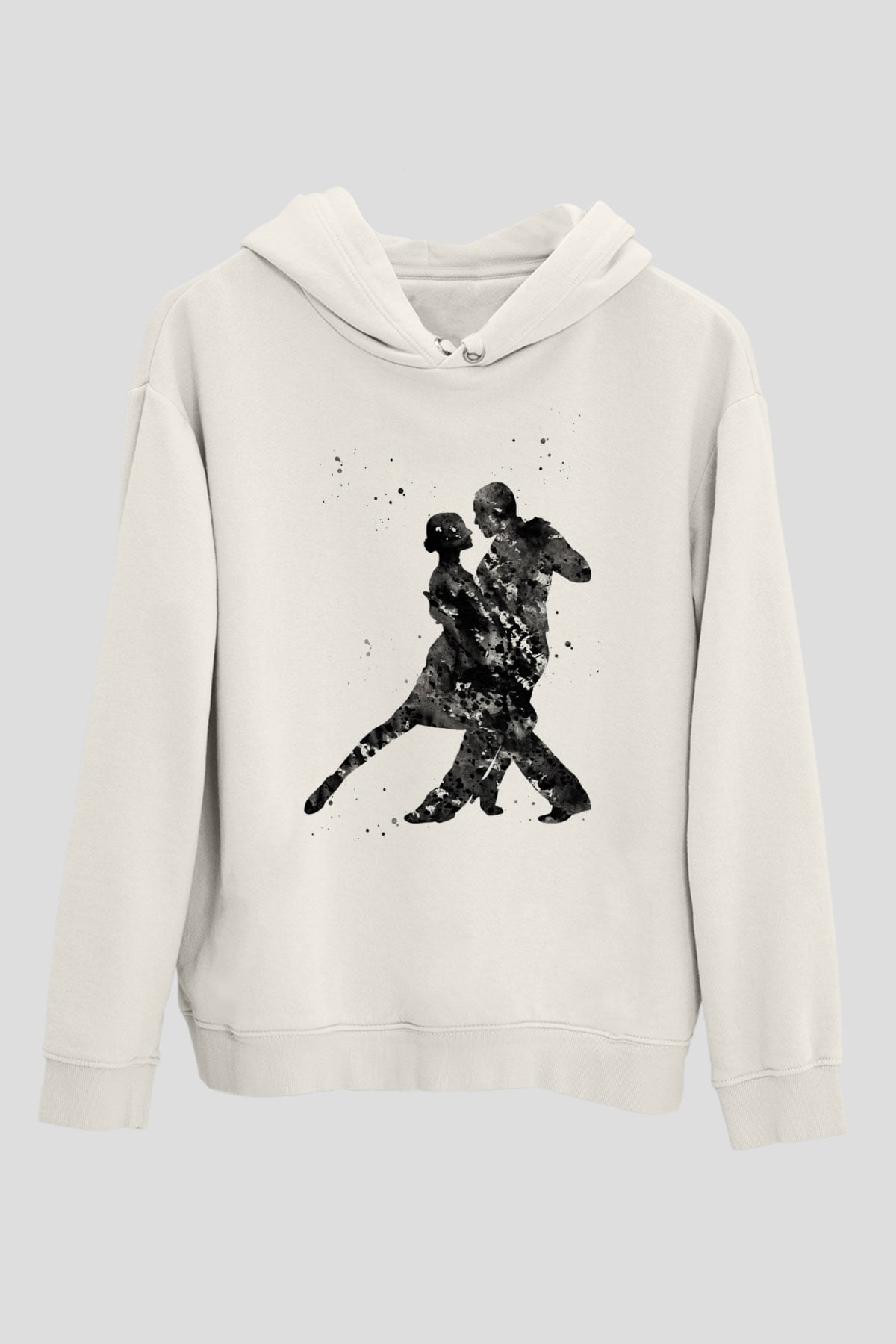 Tango Beyaz Unisex Hoodie
