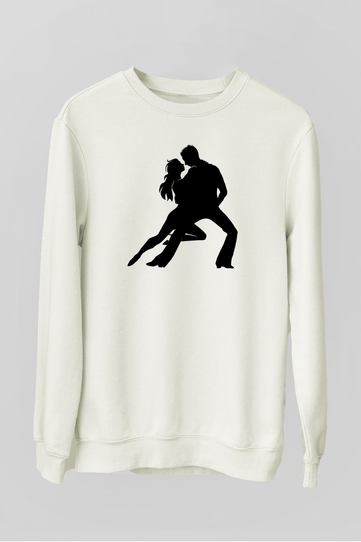 Tango Beyaz Unisex Sweatshirt