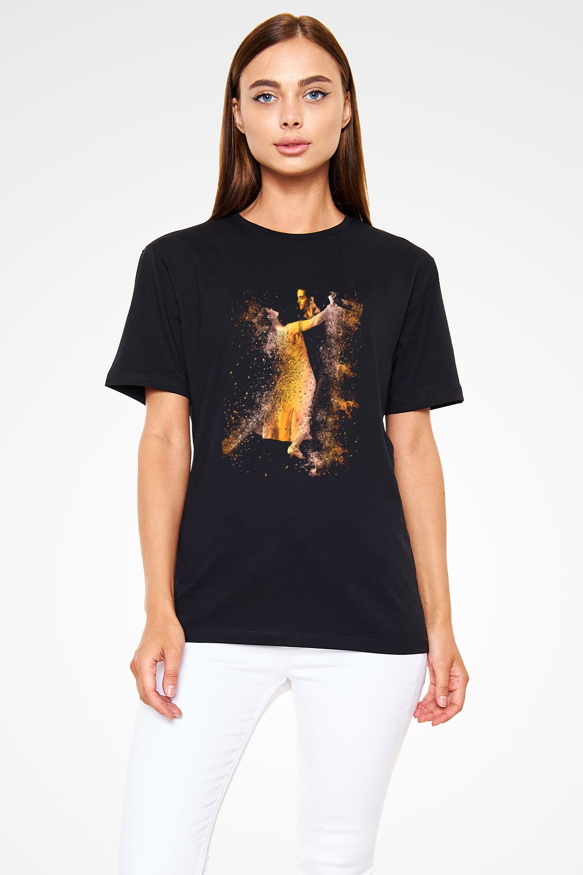 Tango Siyah Unisex Tişört T-Shirt - TişörtFabrikası