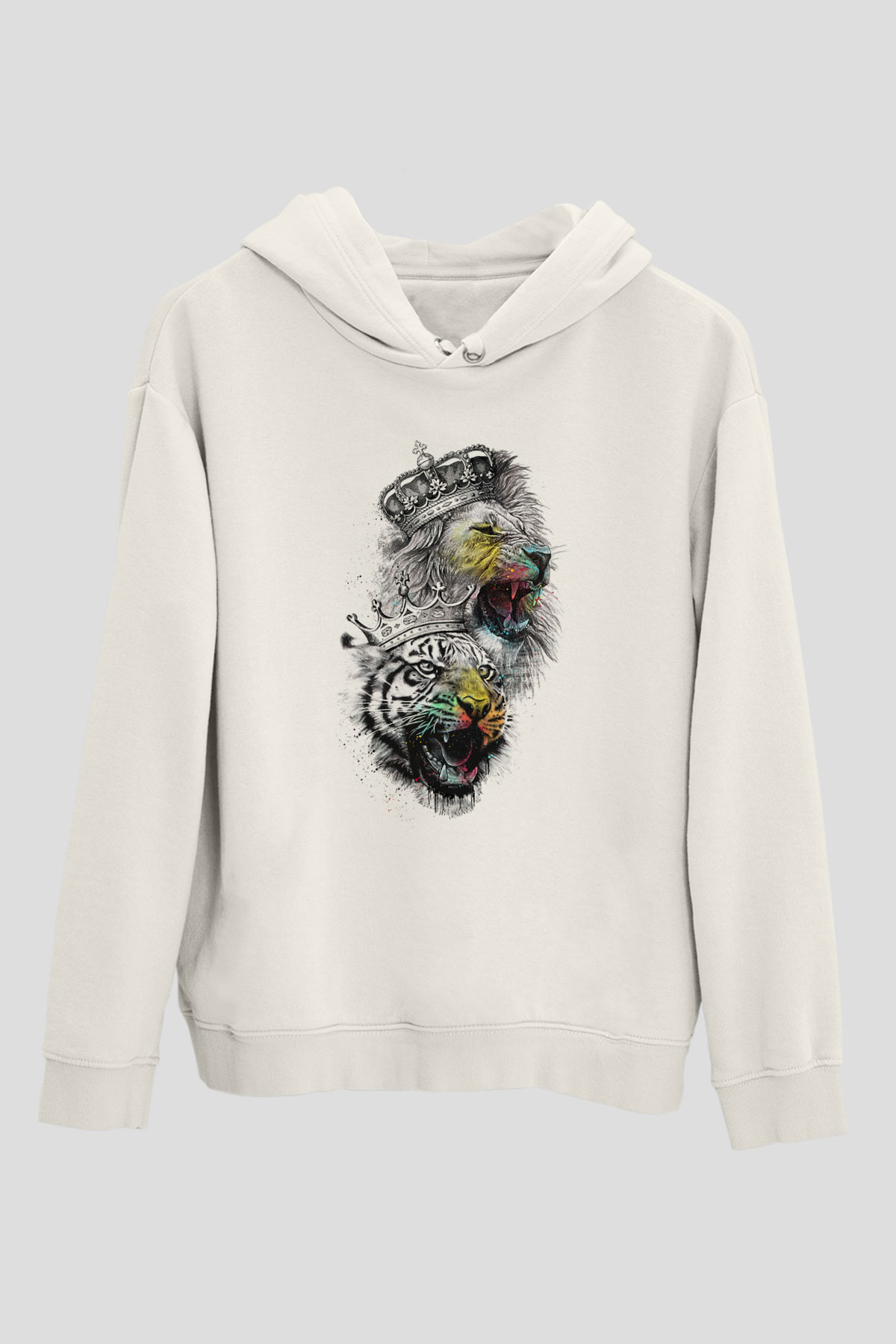 Tasarım Kapşonlu Sweatshirt TSR115