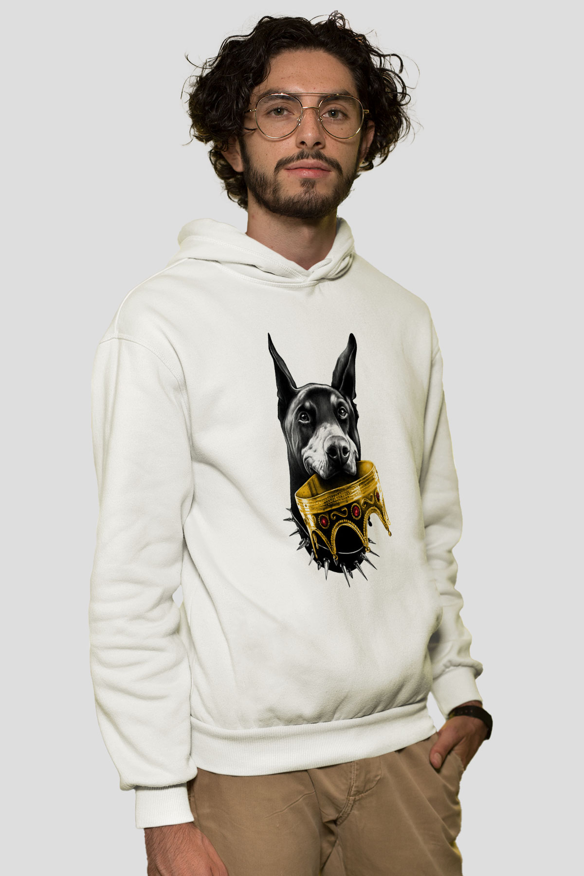 Tasarım Kapşonlu Sweatshirt TSR142
