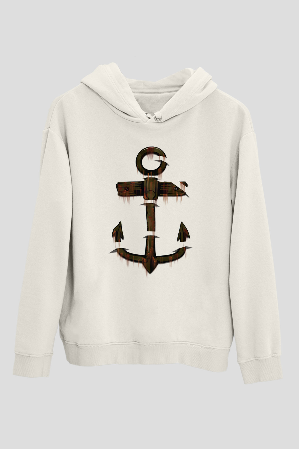 Tasarım Kapşonlu Sweatshirt TSR143
