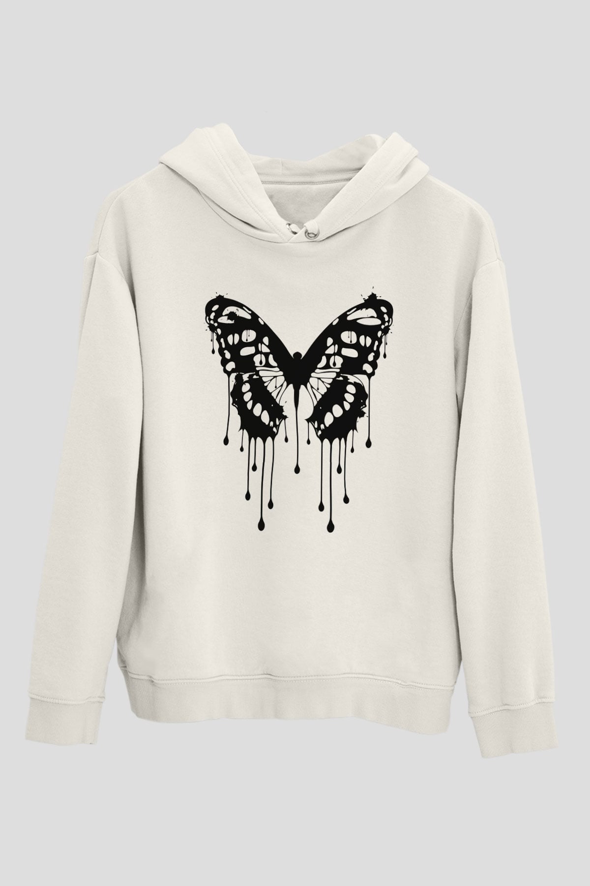 Tasarım Kapşonlu Sweatshirt TSR219