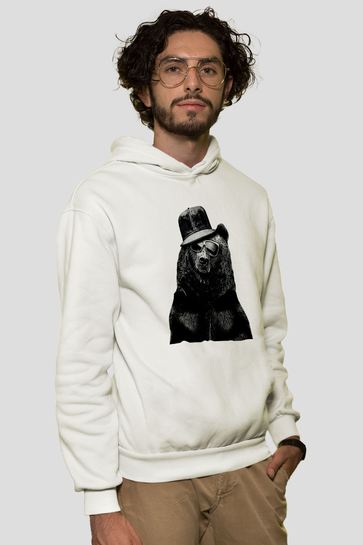 Tasarım Kapşonlu Sweatshirt TSR260