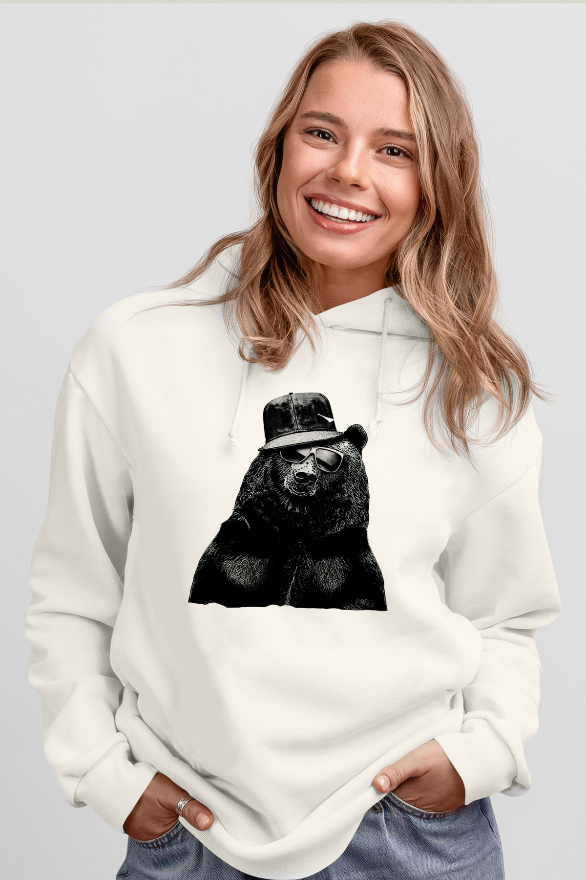 Tasarım Kapşonlu Sweatshirt TSR260