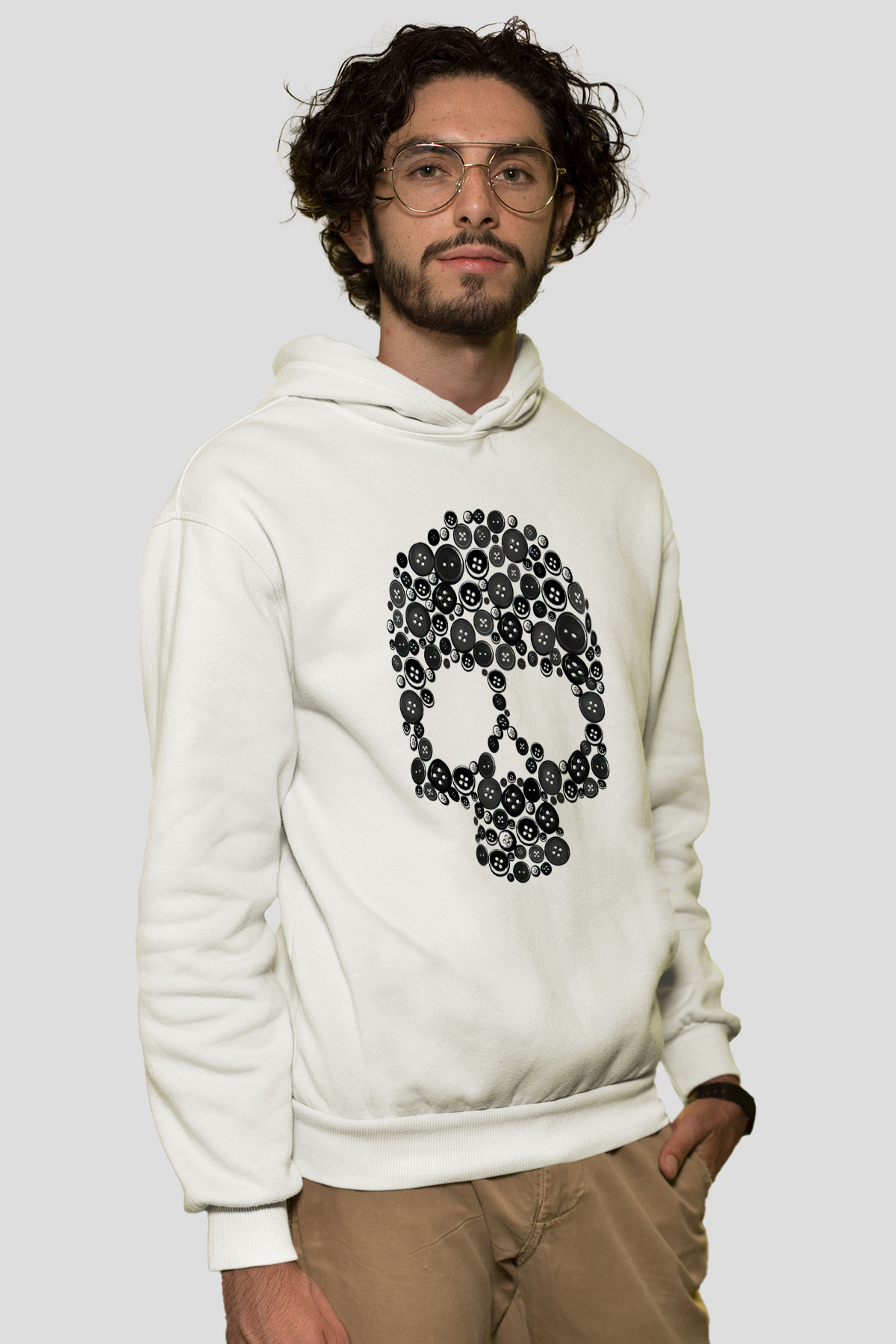 Tasarım Kapşonlu Sweatshirt TSR266