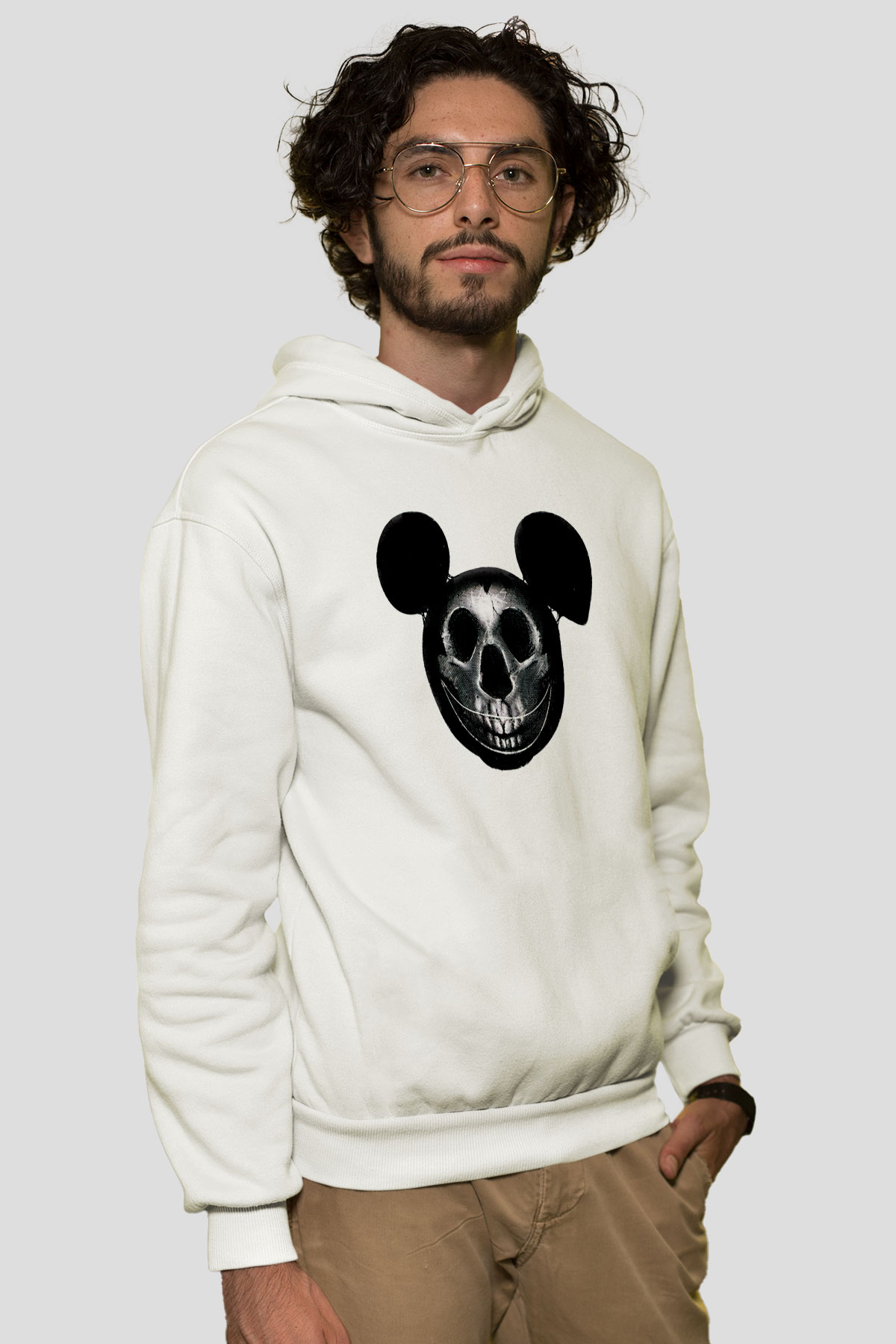Tasarım Kapşonlu Sweatshirt TSR267