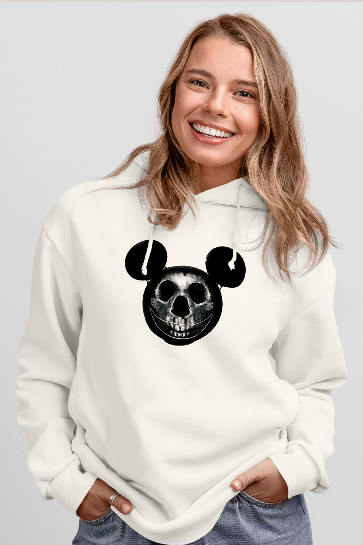 Tasarım Kapşonlu Sweatshirt TSR267