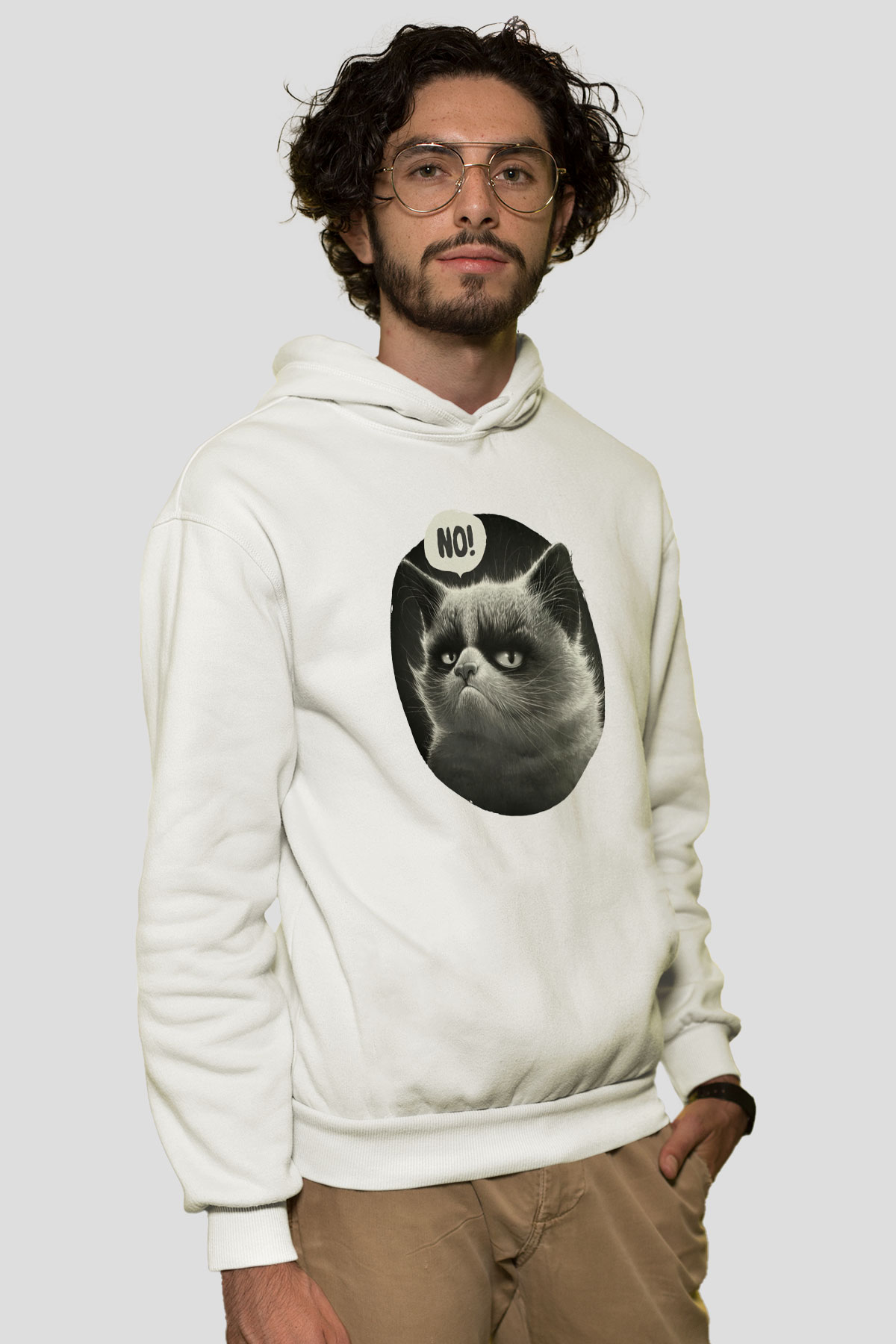 Tasarım Kapşonlu Sweatshirt TSR286