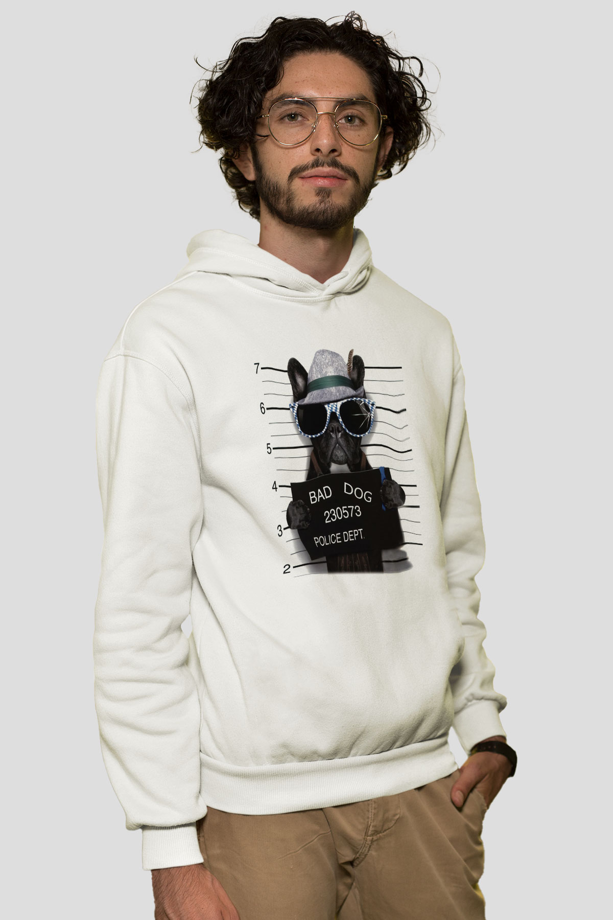 Tasarım Kapşonlu Sweatshirt TSR461