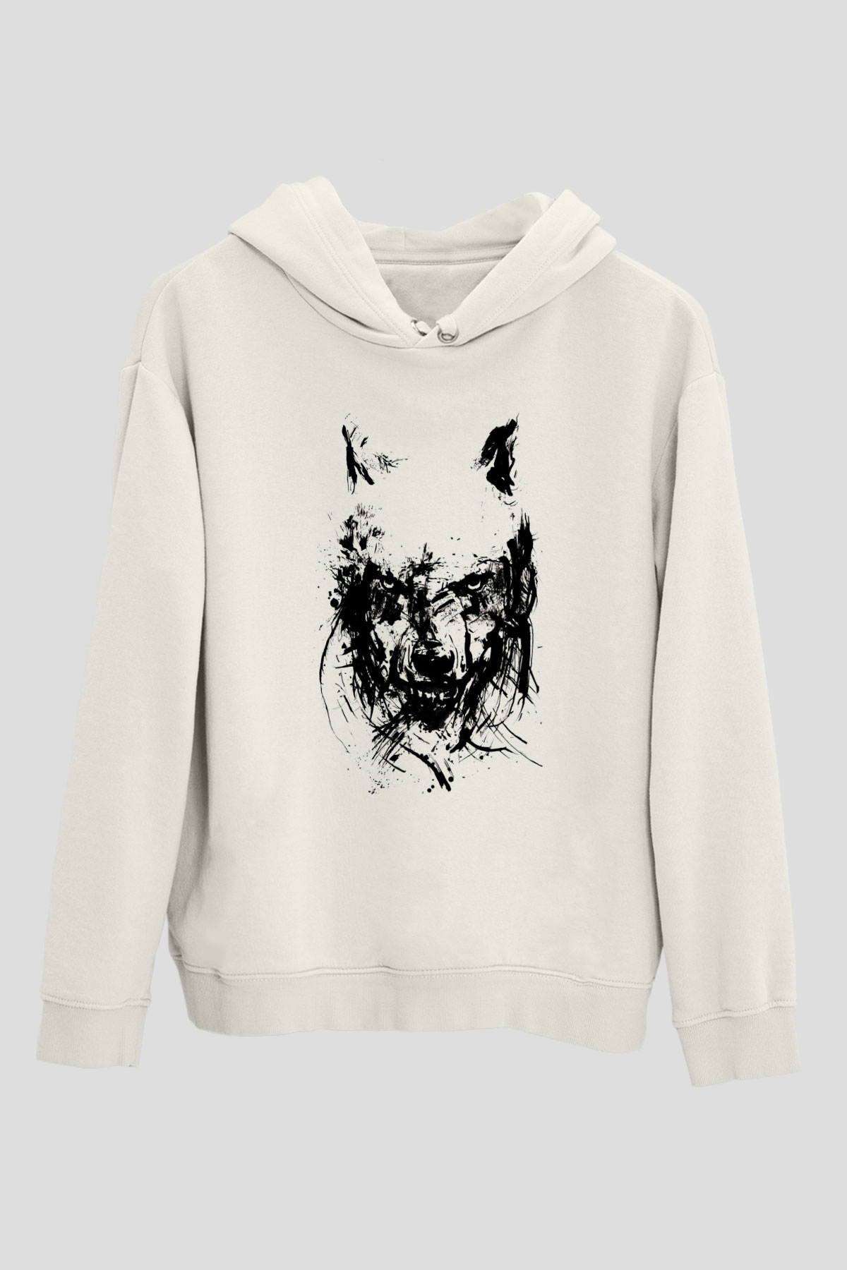 Tasarım Kapşonlu Sweatshirt TSR466