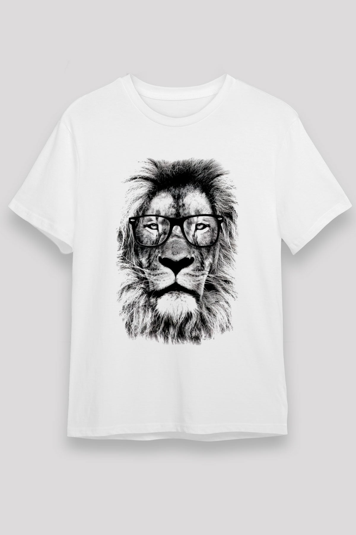 Aslan Öğretmen Baskılı Unisex Beyaz Tişört