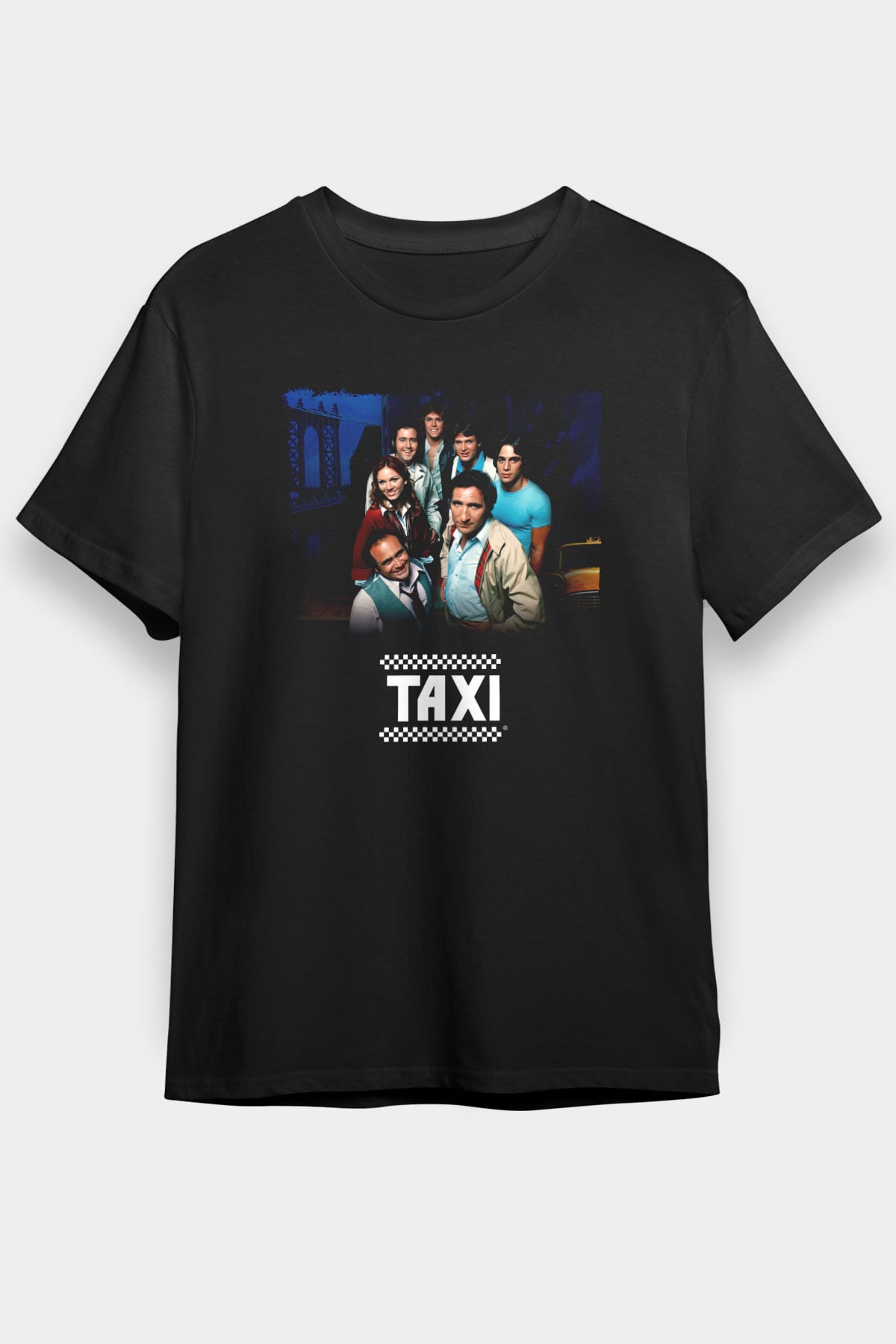 Taxi Siyah Unisex Tişört