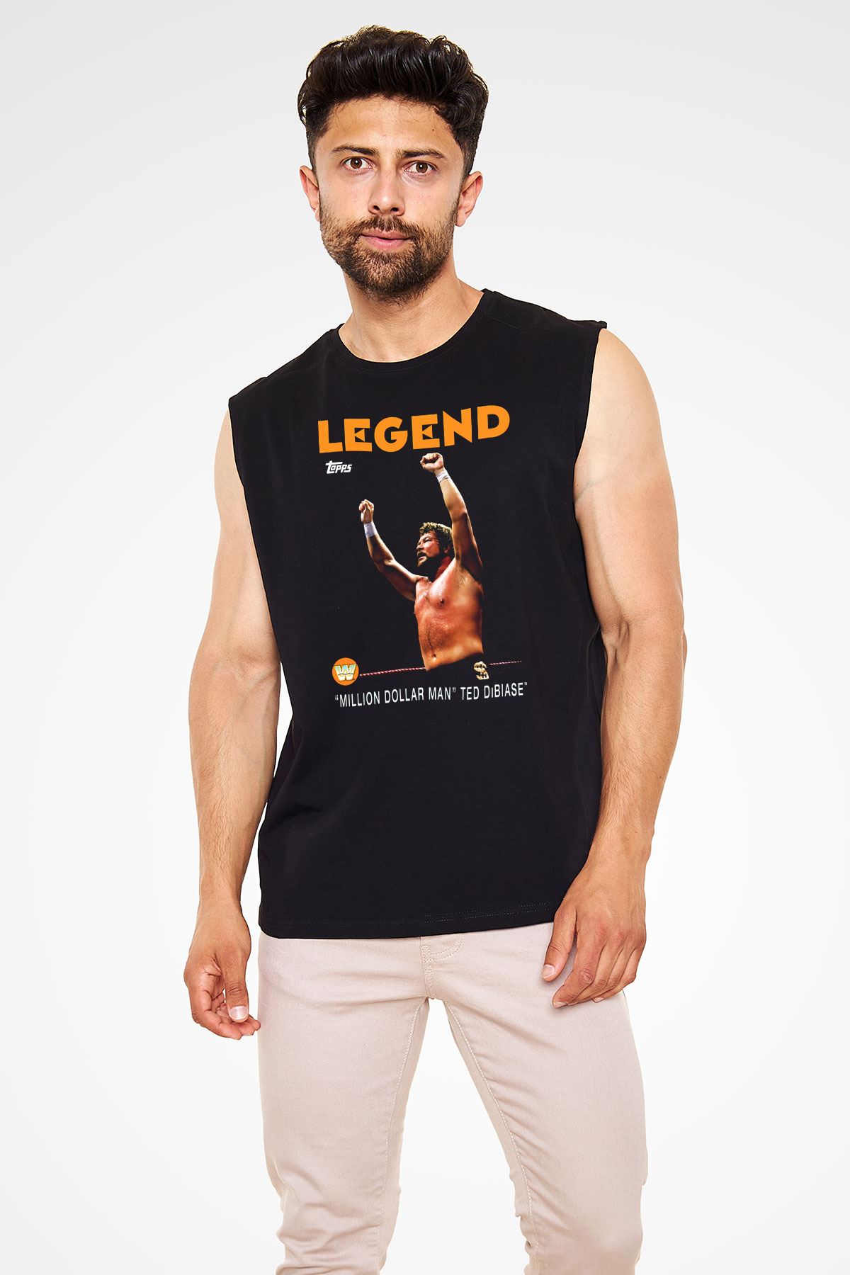 Ted DiBiase Siyah Unisex Kolsuz Tişört
