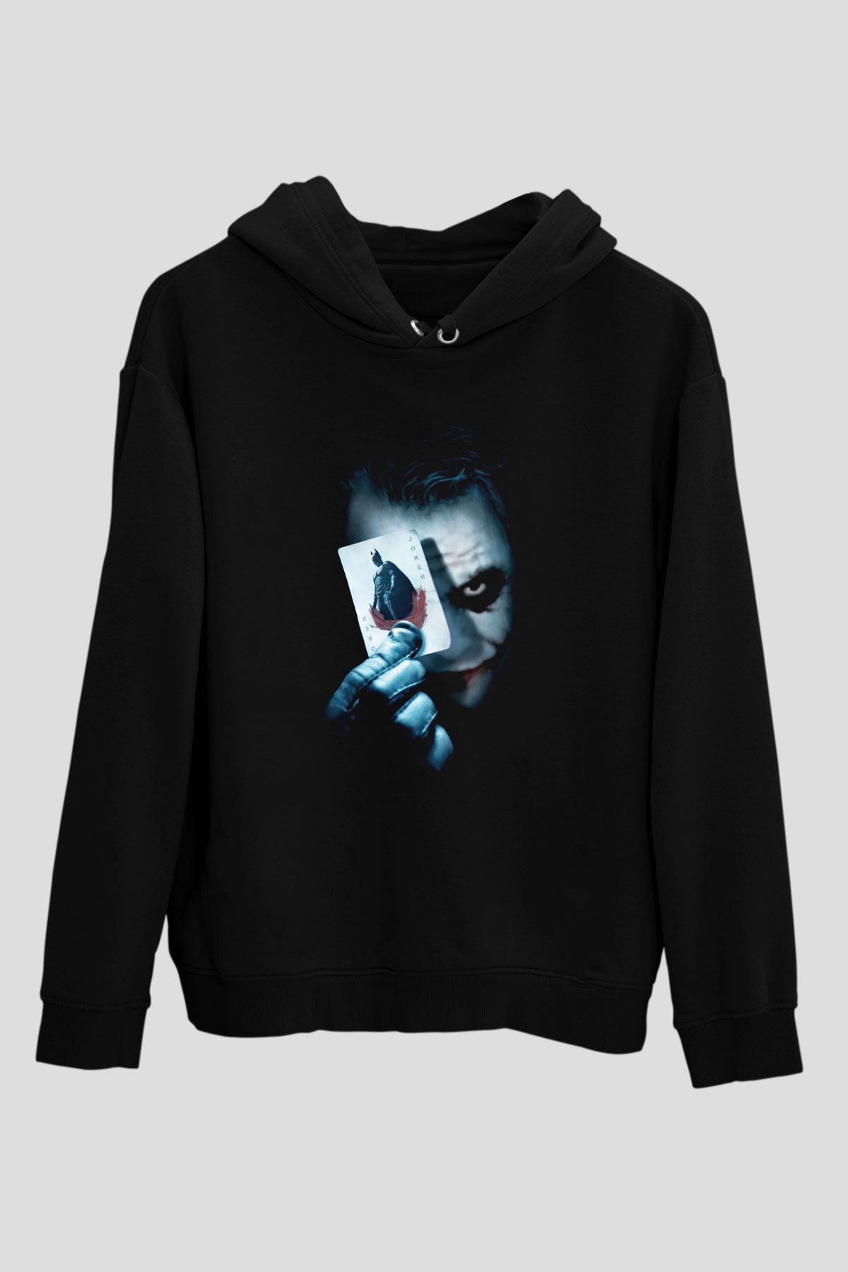 Tek Gözlü JokerSiyah  Unisex Hoodie