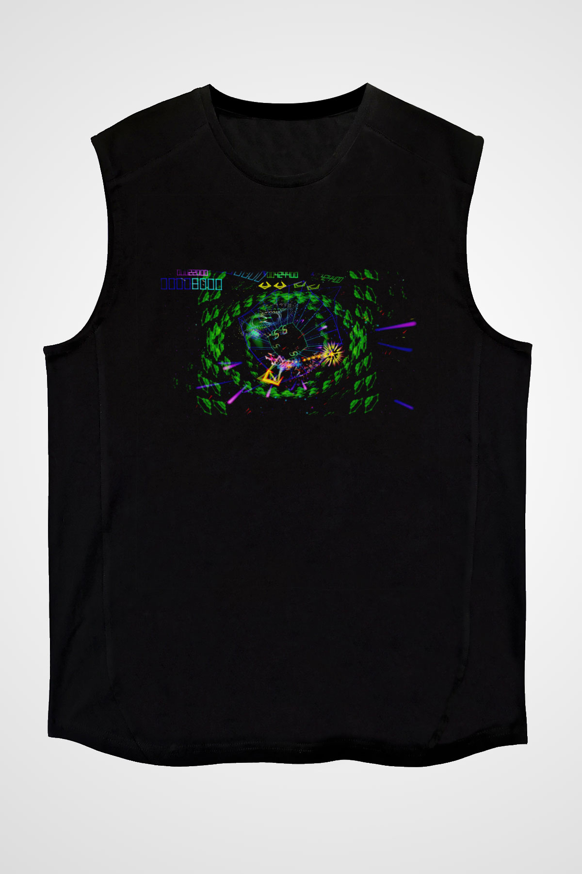 Tempest Siyah Unisex  Kolsuz Tişört
