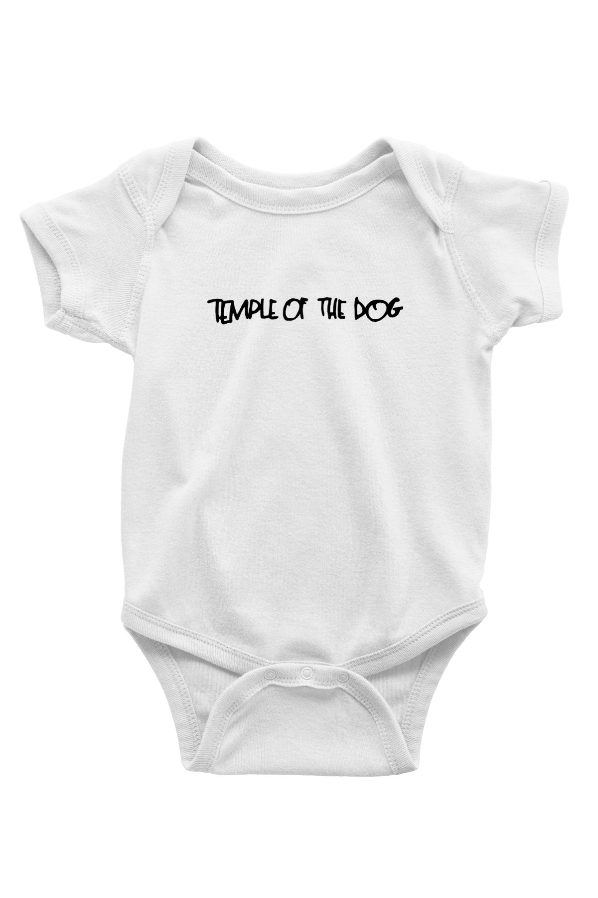 Temple of the Dog Baskılı Beyaz Unisex Bebek Body - Zıbın